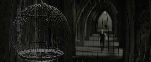 Wide shot frame from Harry Potter and the Half-Blood Prince — bird, building