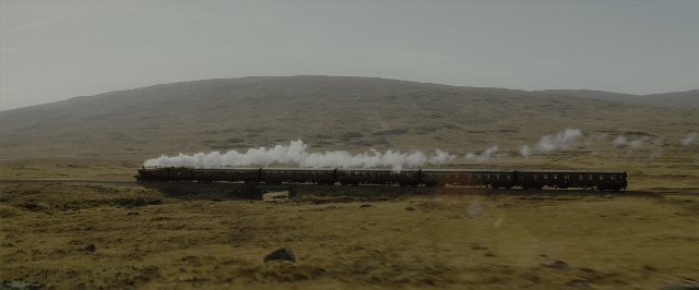 Frame from Harry Potter and the Half-Blood Prince — train, smoke