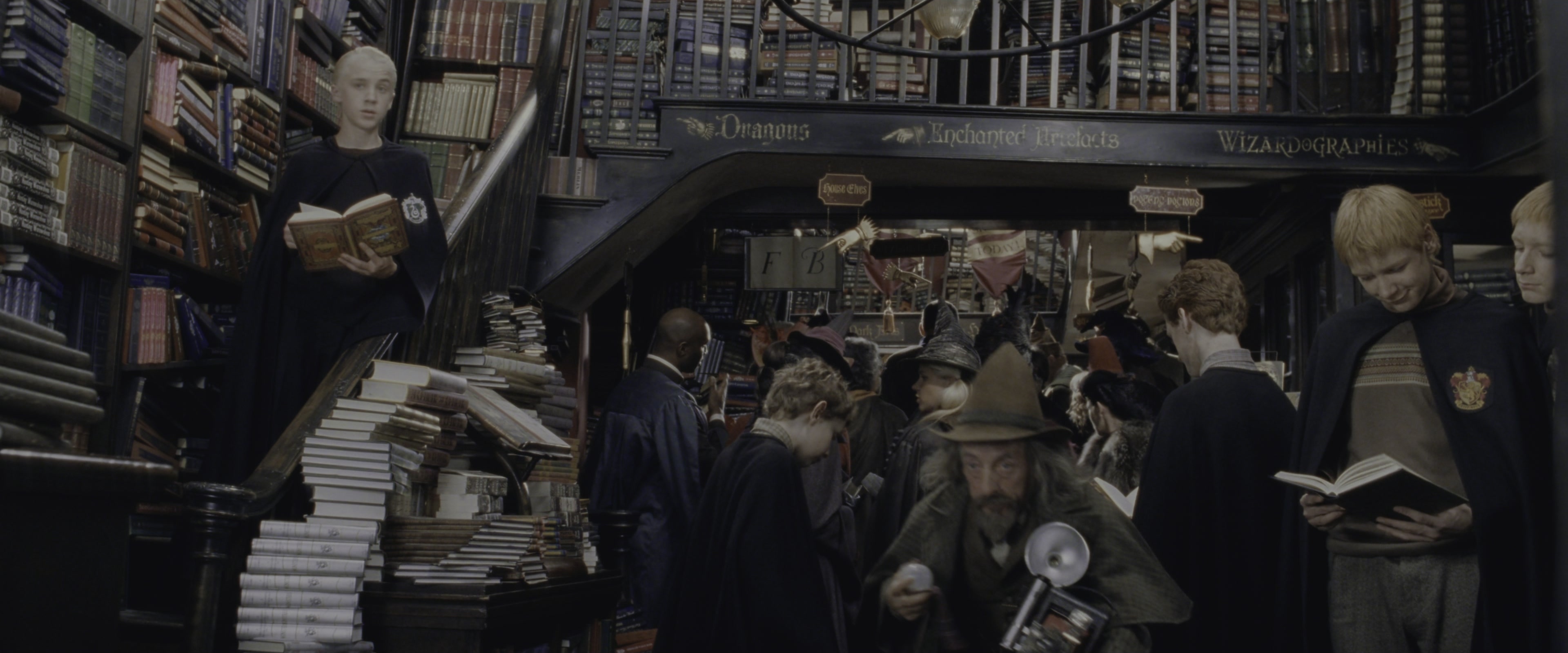 Harry Potter and the Chamber of Secrets (2002), wide, 2.40:1 — film still
