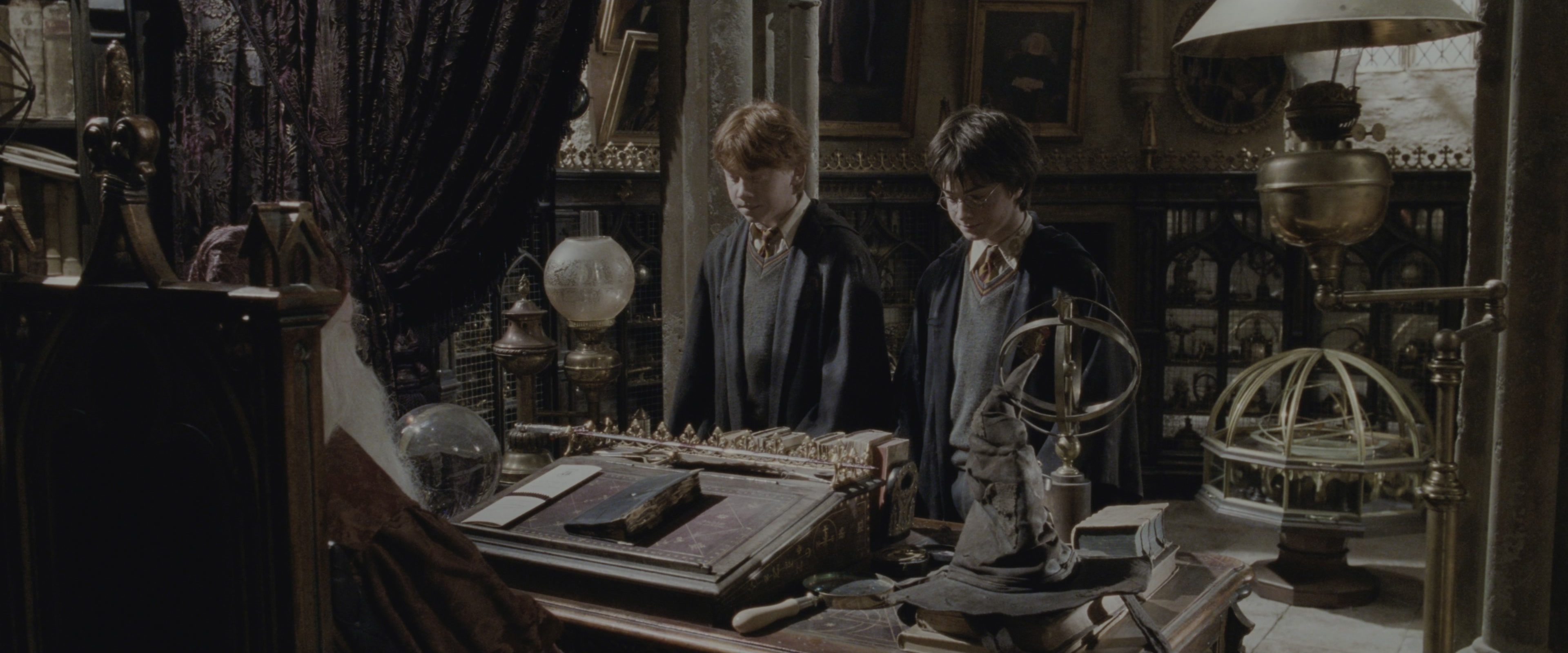 Harry Potter and the Chamber of Secrets (2002), wide, 2.40:1 — film still