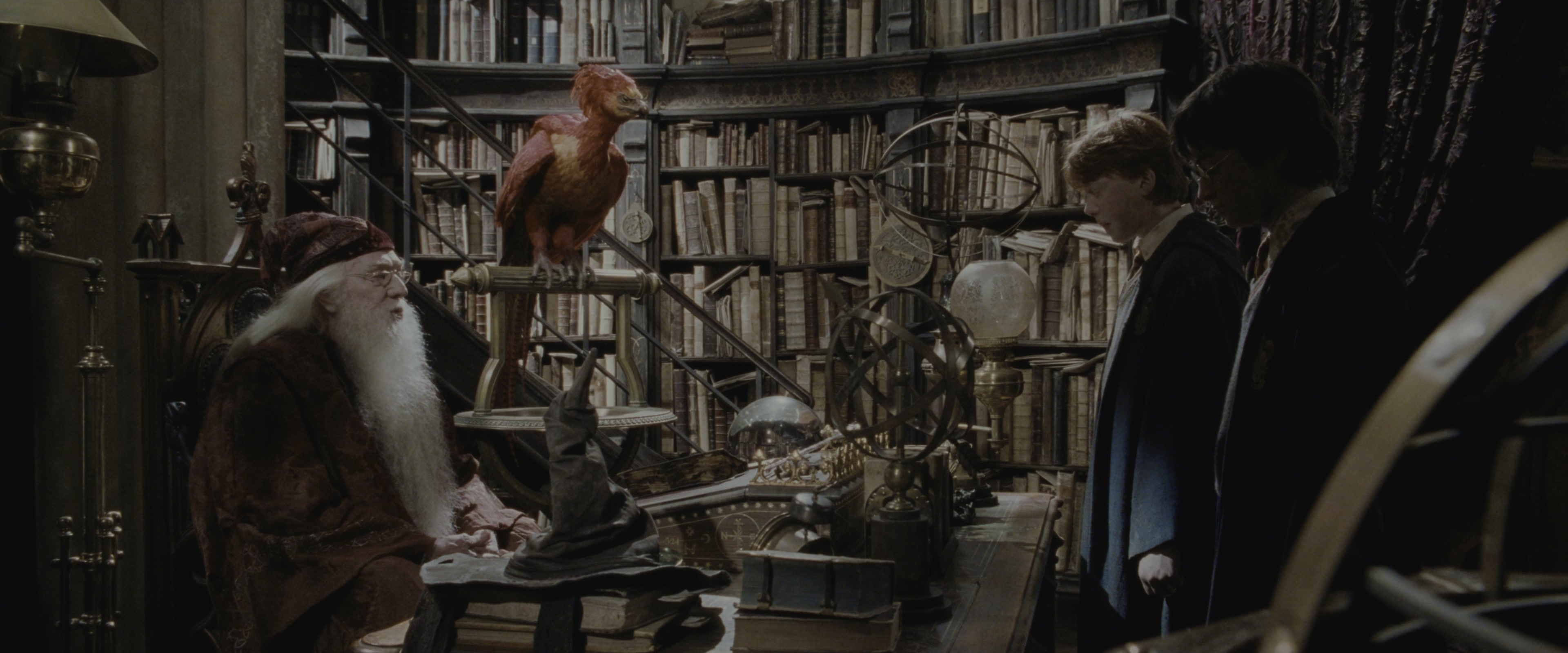Harry Potter and the Chamber of Secrets (2002), wide, 2.40:1 — film still
