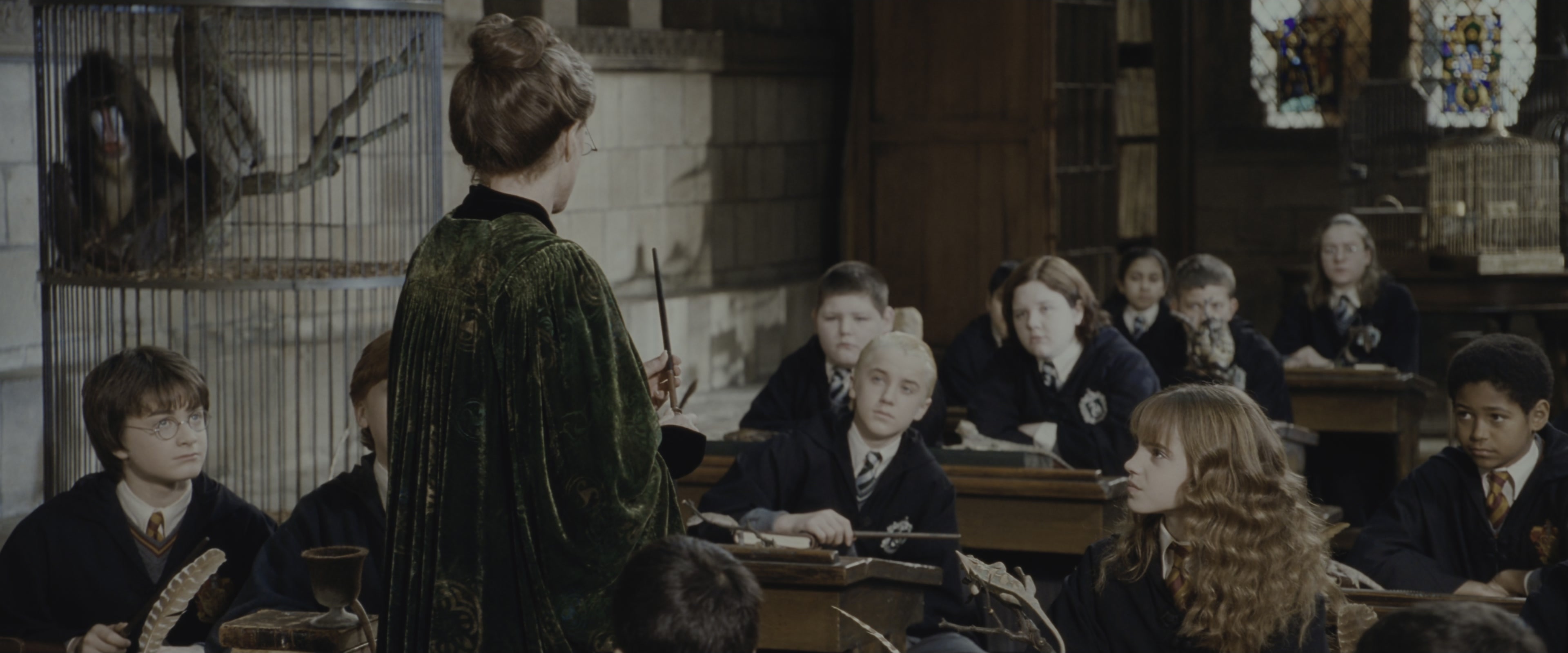 Harry Potter and the Chamber of Secrets (2002), wide, 2.40:1 — film still
