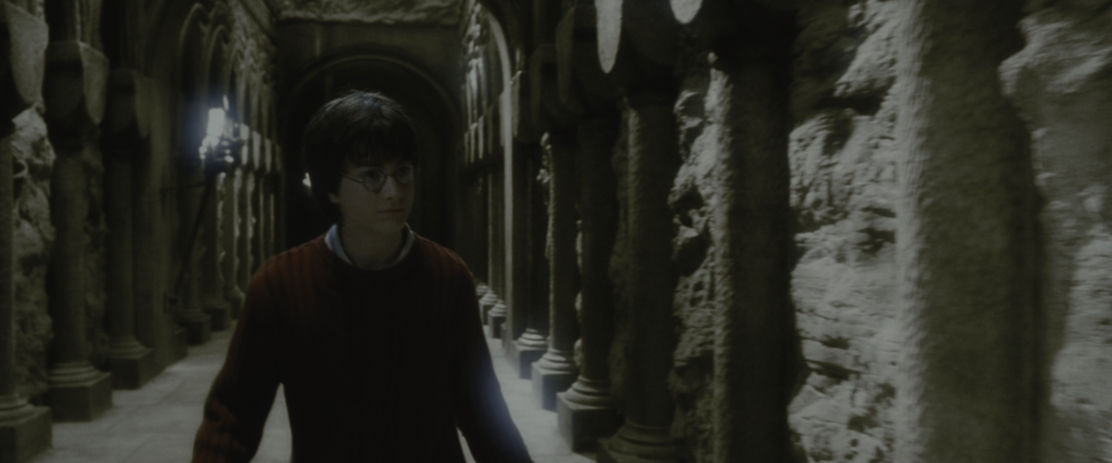 Harry Potter and the Chamber of Secrets (2002), wide, 2.40:1 — film still