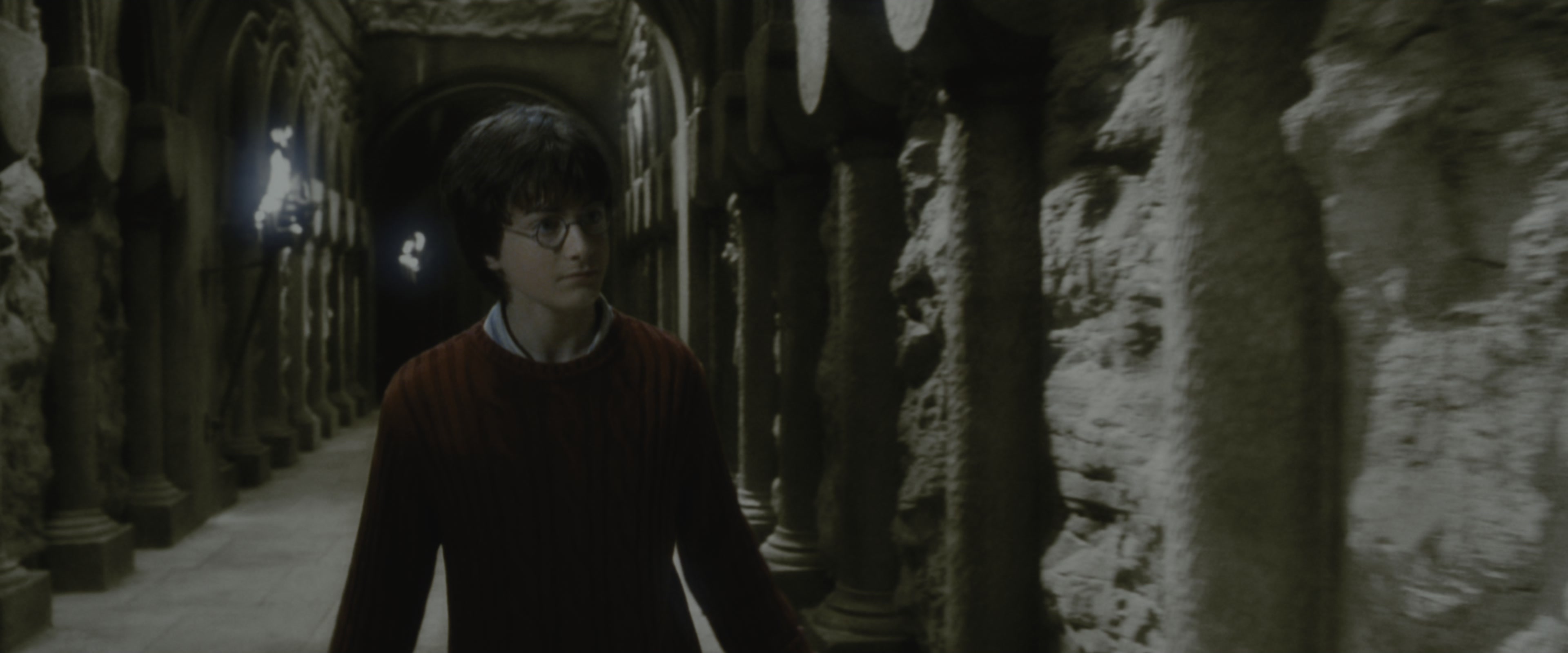 Harry Potter and the Chamber of Secrets (2002), wide, 2.40:1 — film still