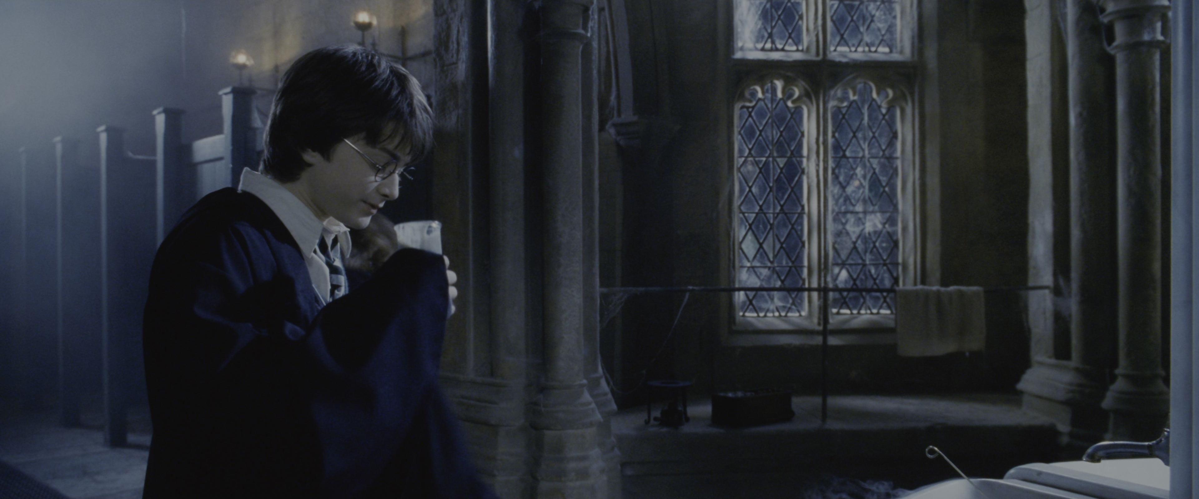 Harry Potter and the Chamber of Secrets (2002), wide, 2.40:1 — film still