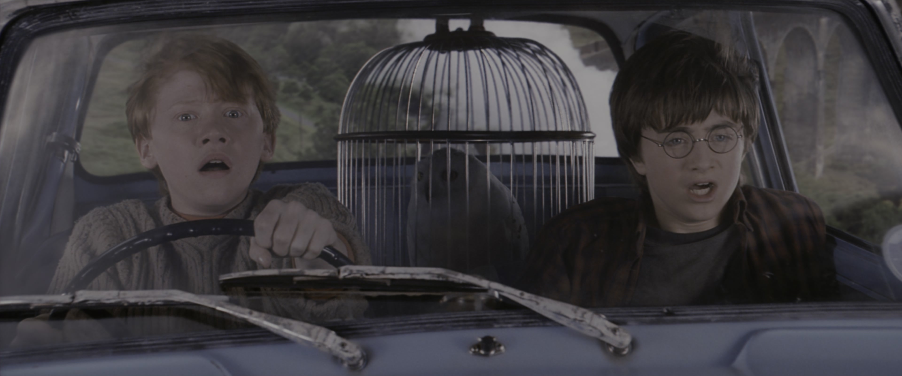 Harry Potter and the Chamber of Secrets (2002), wide, 2.40:1 — film still