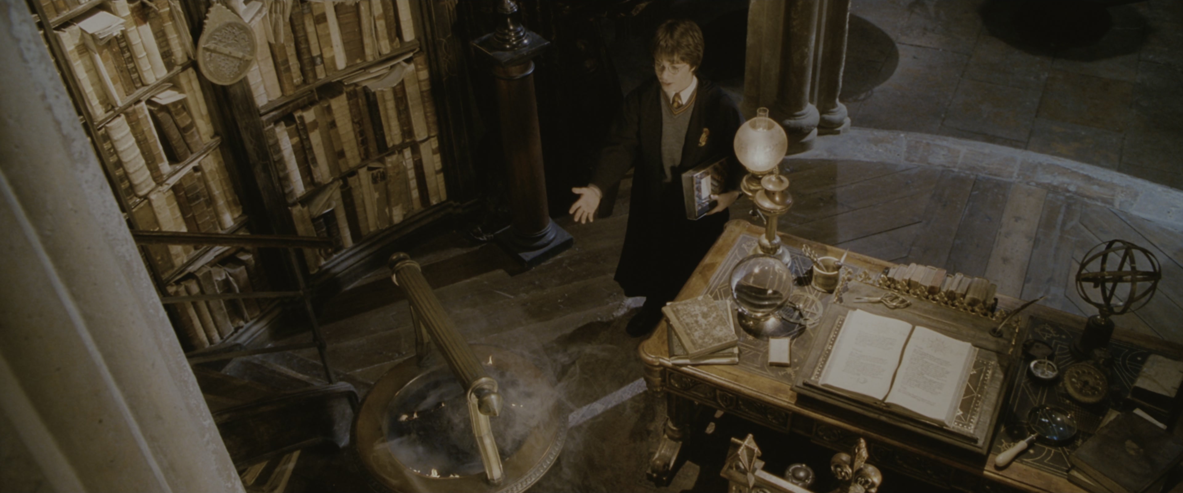 Harry Potter and the Chamber of Secrets (2002), wide, 2.40:1 — film still