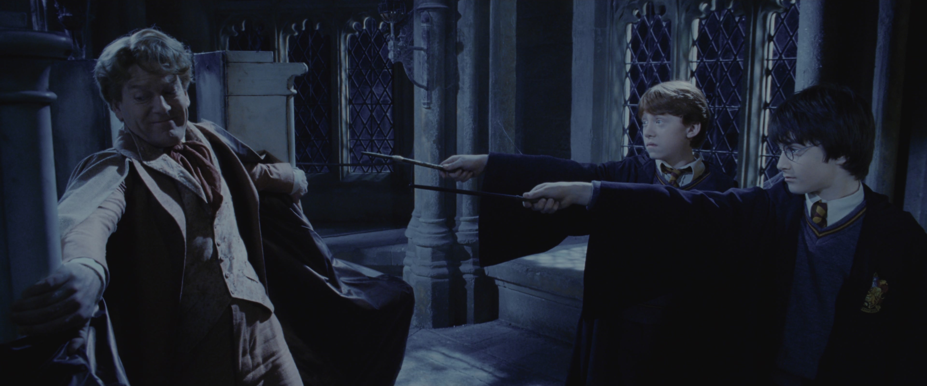 Harry Potter and the Chamber of Secrets (2002), wide, 2.40:1 — film still