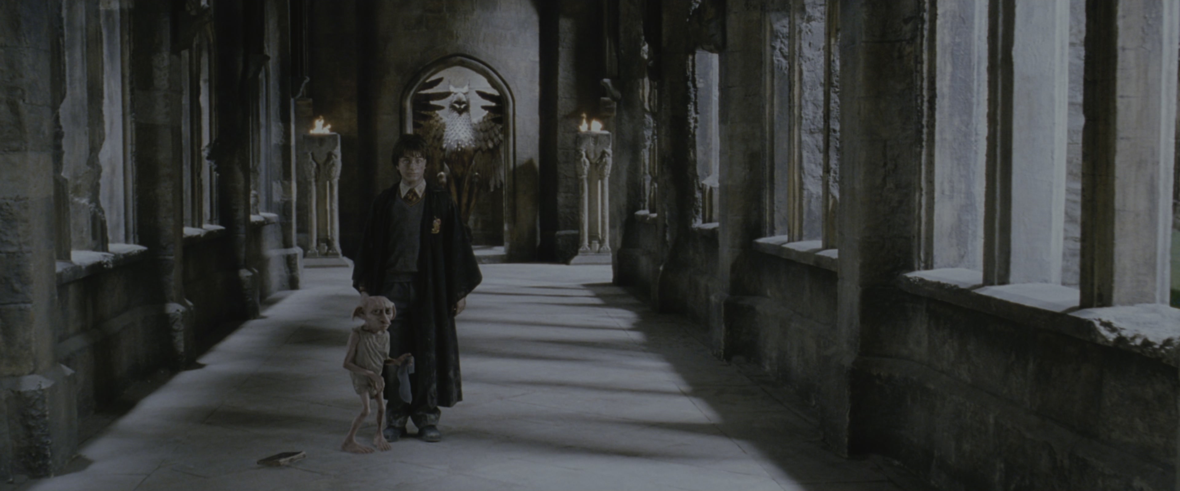 Harry Potter and the Chamber of Secrets (2002), wide, 2.40:1 — film still