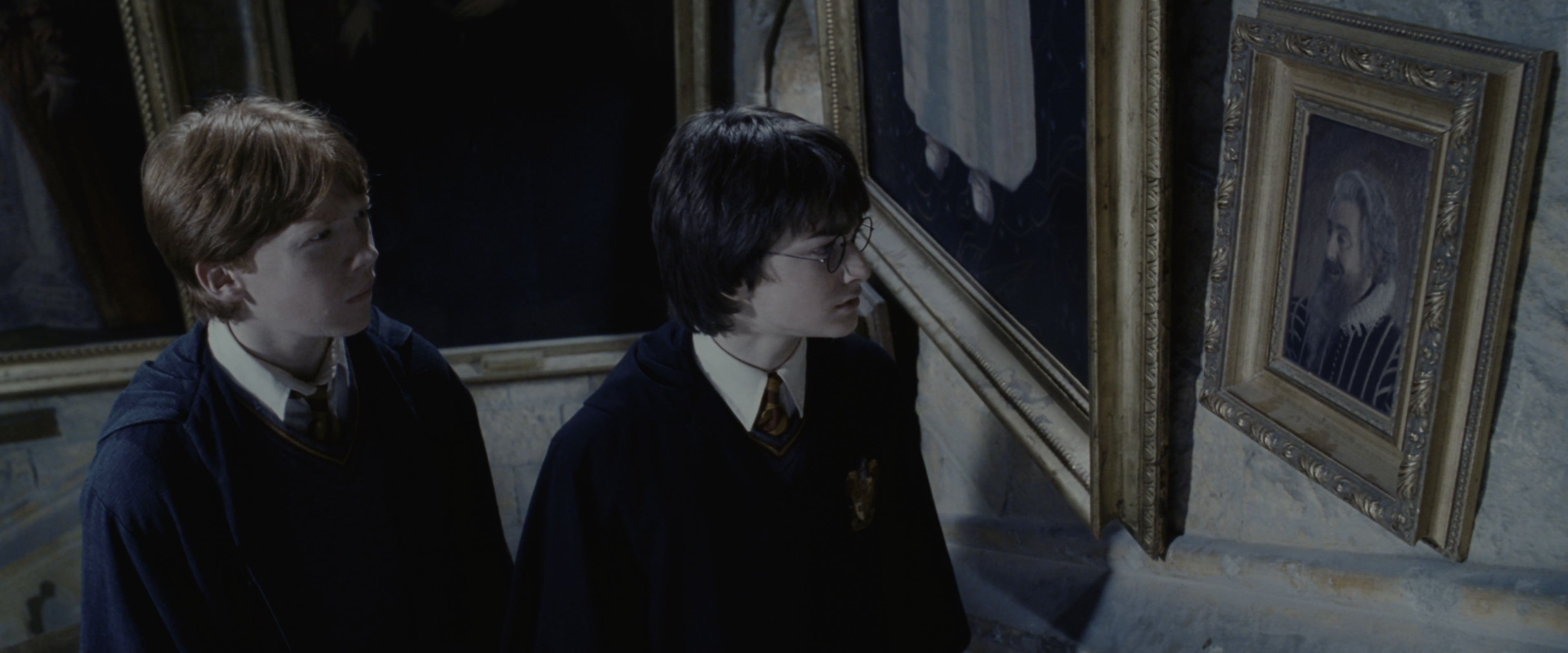 Harry Potter and the Chamber of Secrets (2002), wide, 2.40:1 — film still