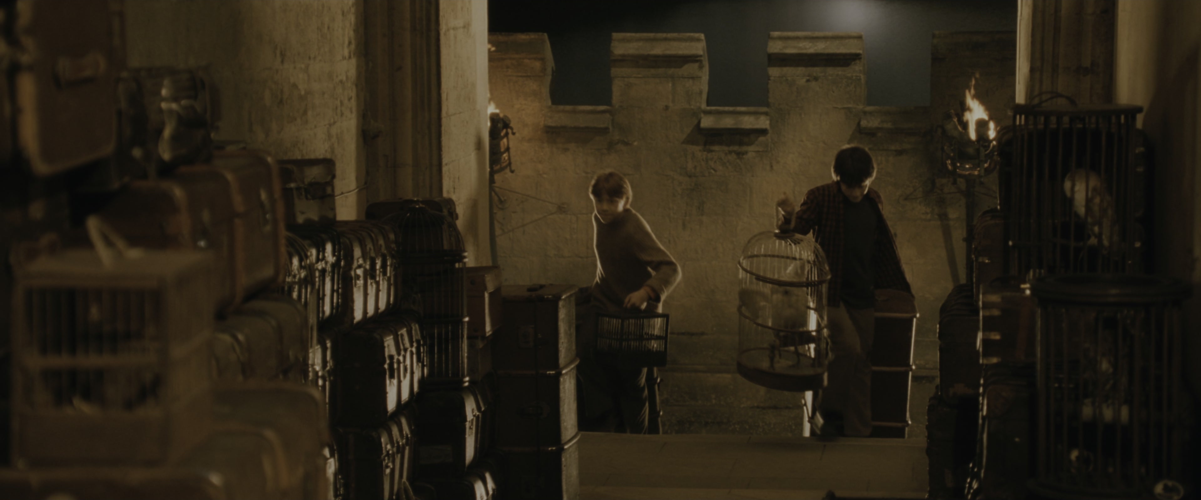Harry Potter and the Chamber of Secrets (2002), wide, 2.40:1 — film still
