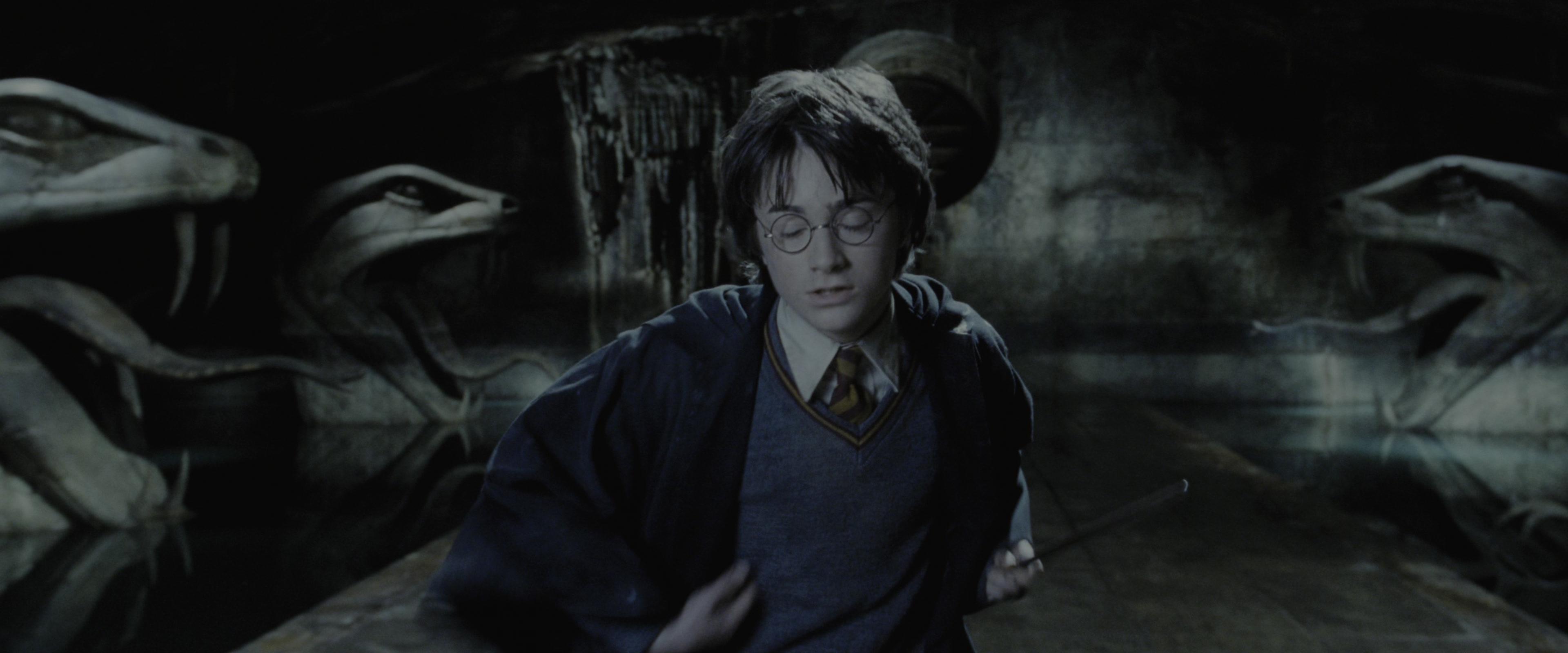 Harry Potter and the Chamber of Secrets (2002), wide, 2.40:1 — film still