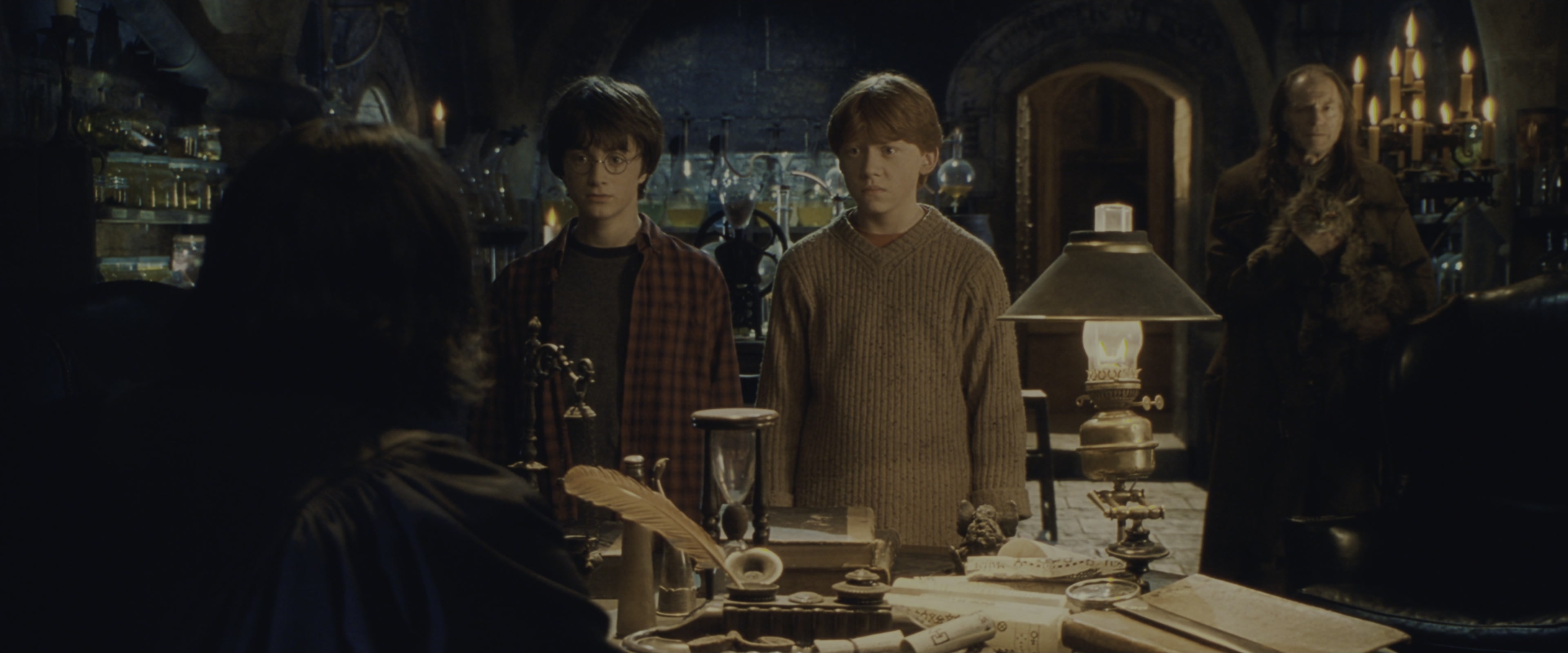 Harry Potter and the Chamber of Secrets (2002), wide, 2.40:1 — film still