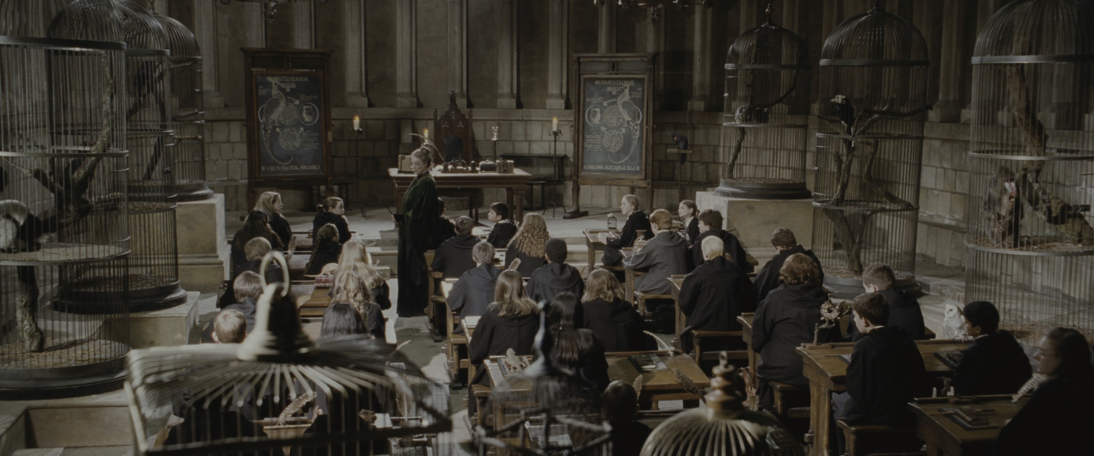Harry Potter and the Chamber of Secrets (2002), wide, 2.40:1 — film still