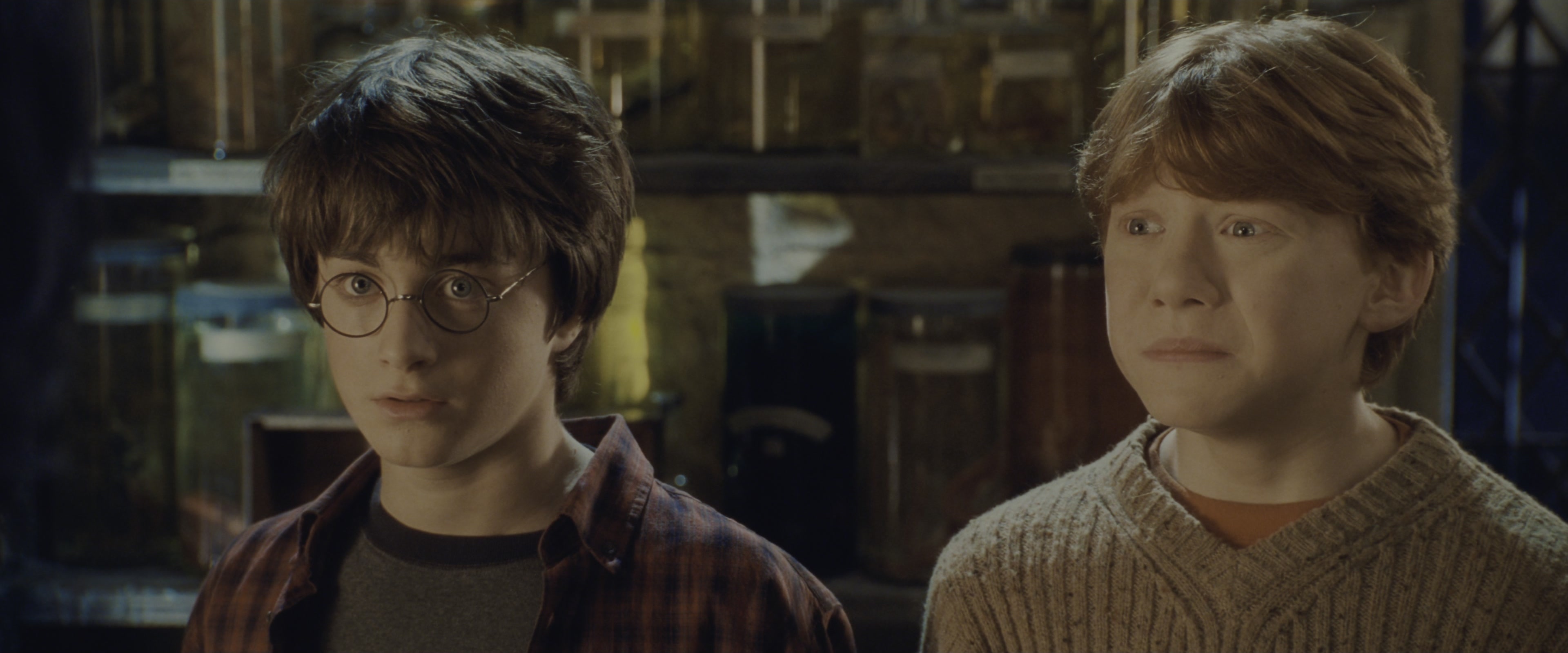Harry Potter and the Chamber of Secrets (2002), wide, 2.40:1 — film still