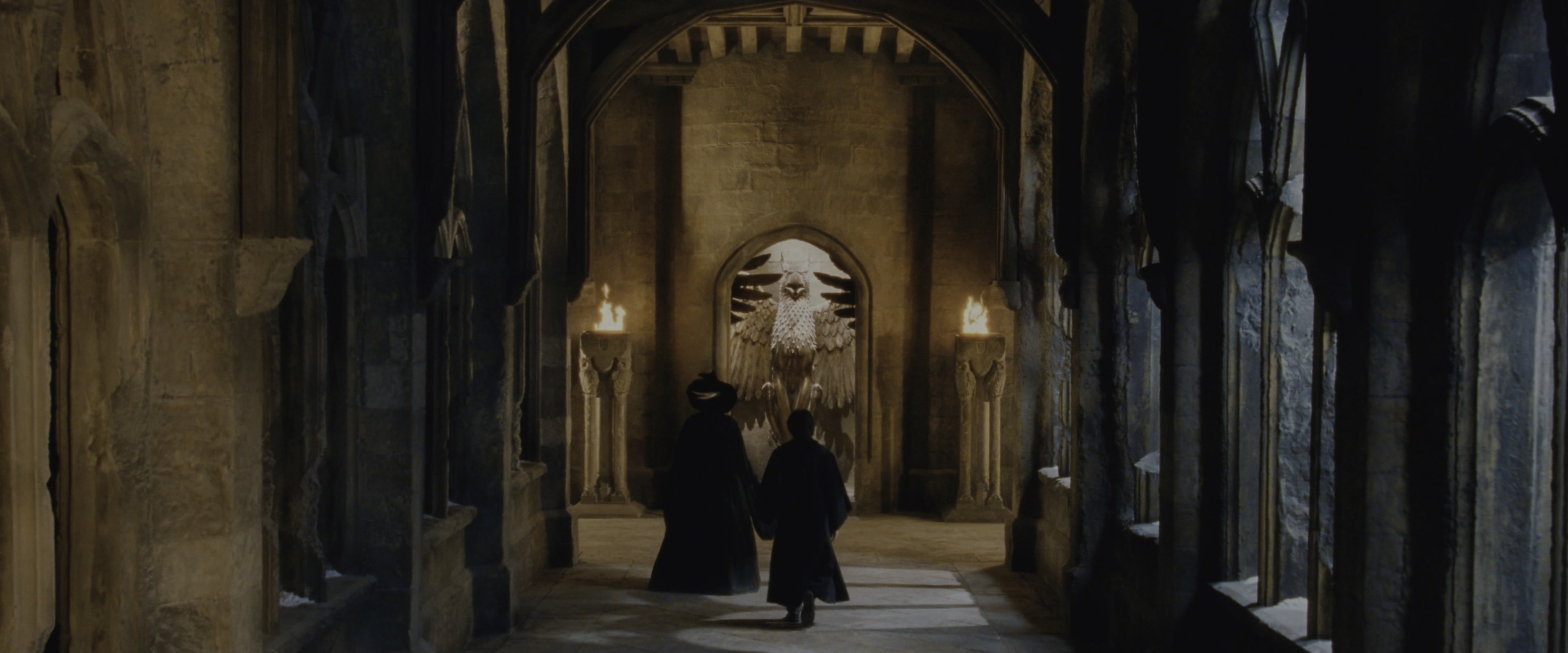 Harry Potter and the Chamber of Secrets (2002), wide, 2.40:1 — film still