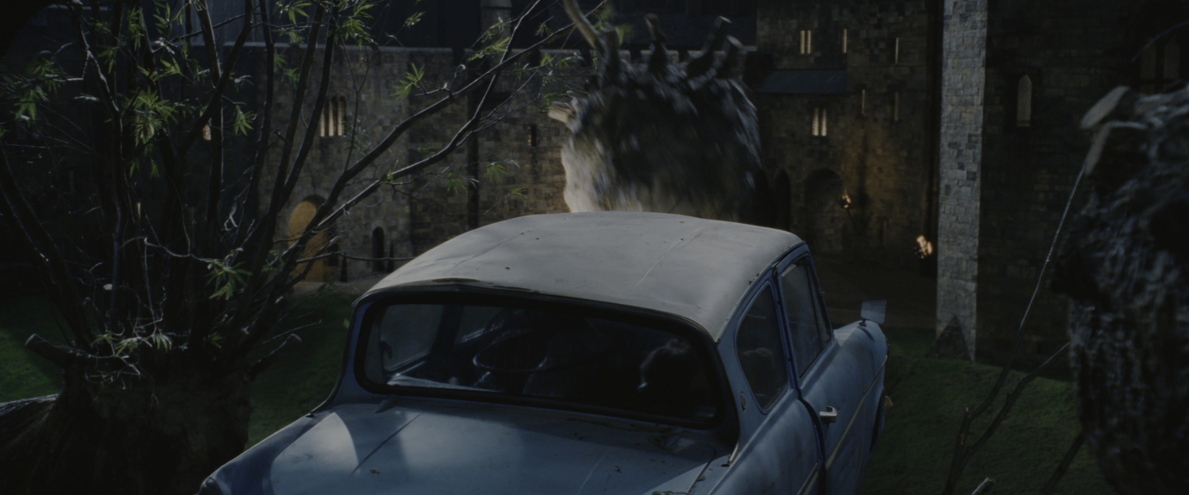 Harry Potter and the Chamber of Secrets (2002), wide, 2.40:1 — film still