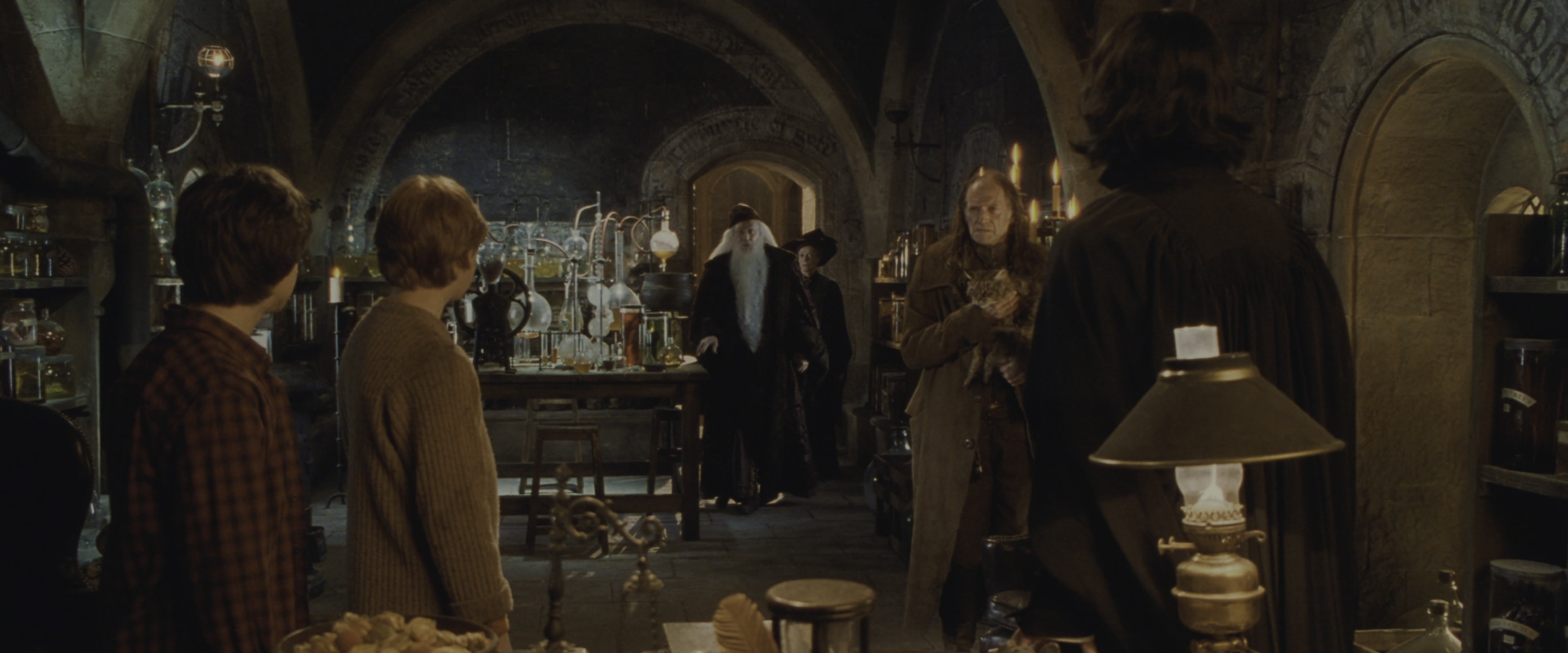Harry Potter and the Chamber of Secrets (2002), wide, 2.40:1 — film still