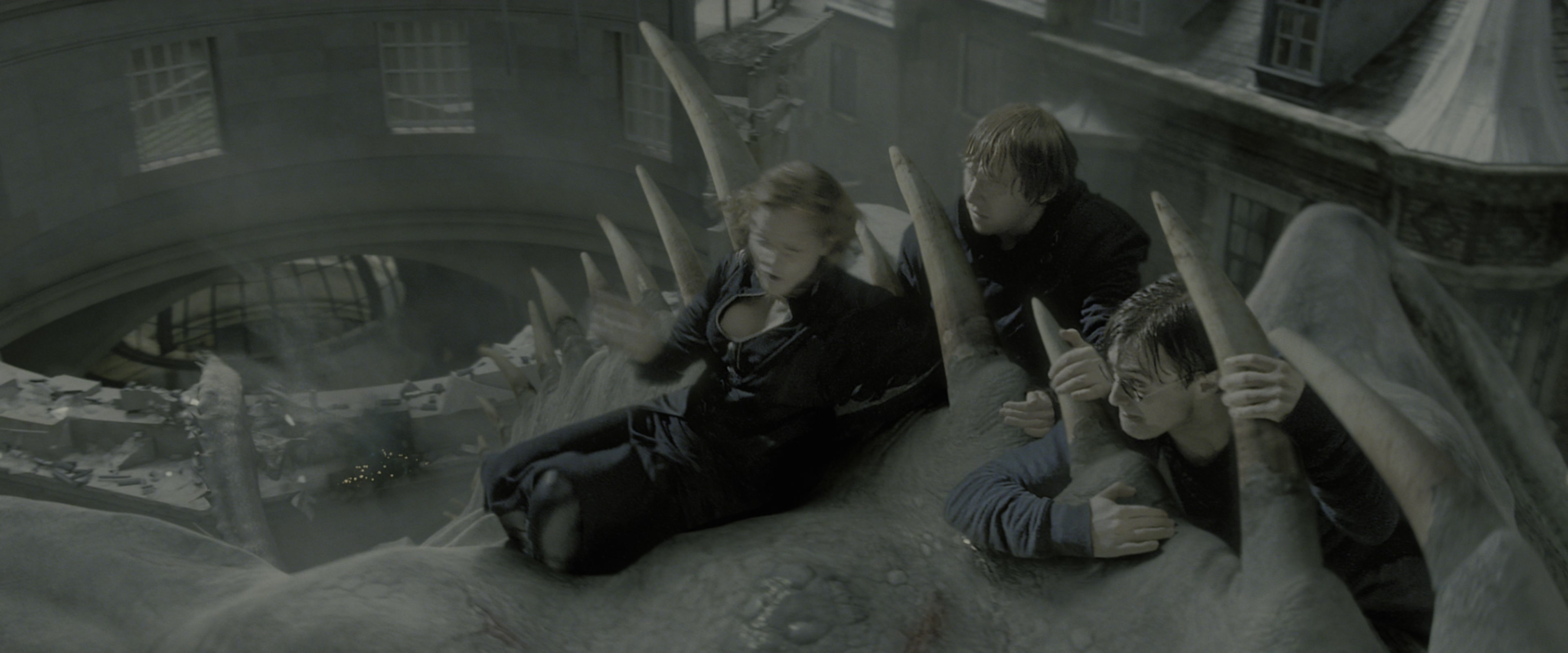 Harry Potter and the Deathly Hallows - Part 2 (2011), wide, 2.40:1 — film still