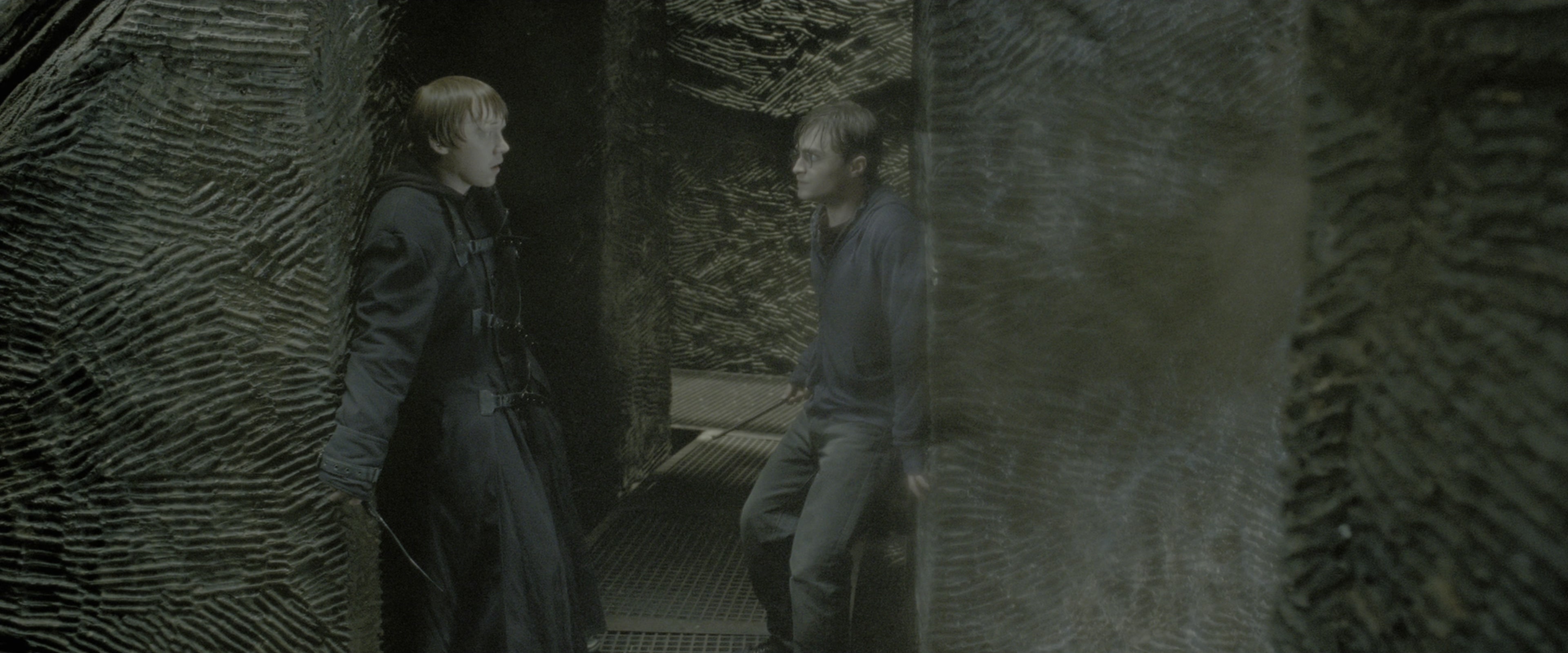 Harry Potter and the Deathly Hallows - Part 2 (2011), wide, 2.40:1 — film still
