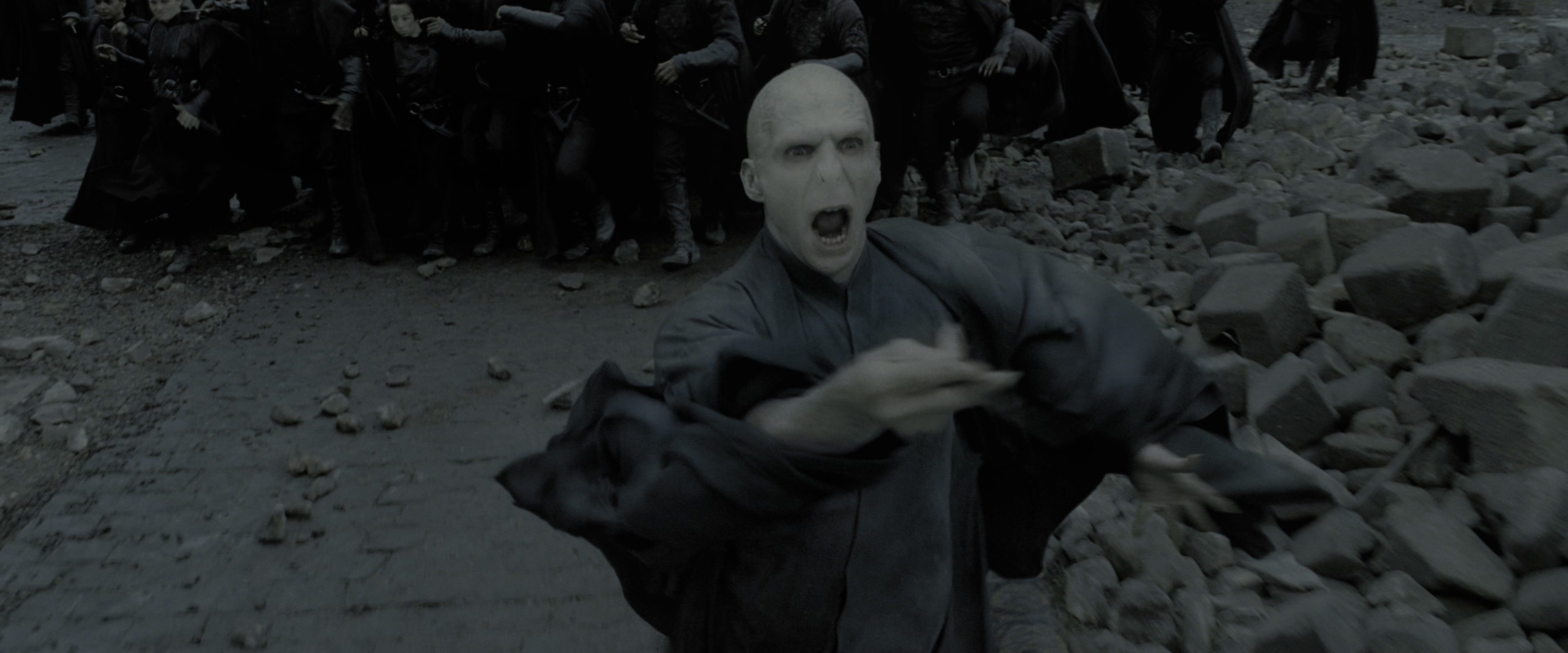 Harry Potter and the Deathly Hallows - Part 2 (2011), wide, 2.40:1 — film still