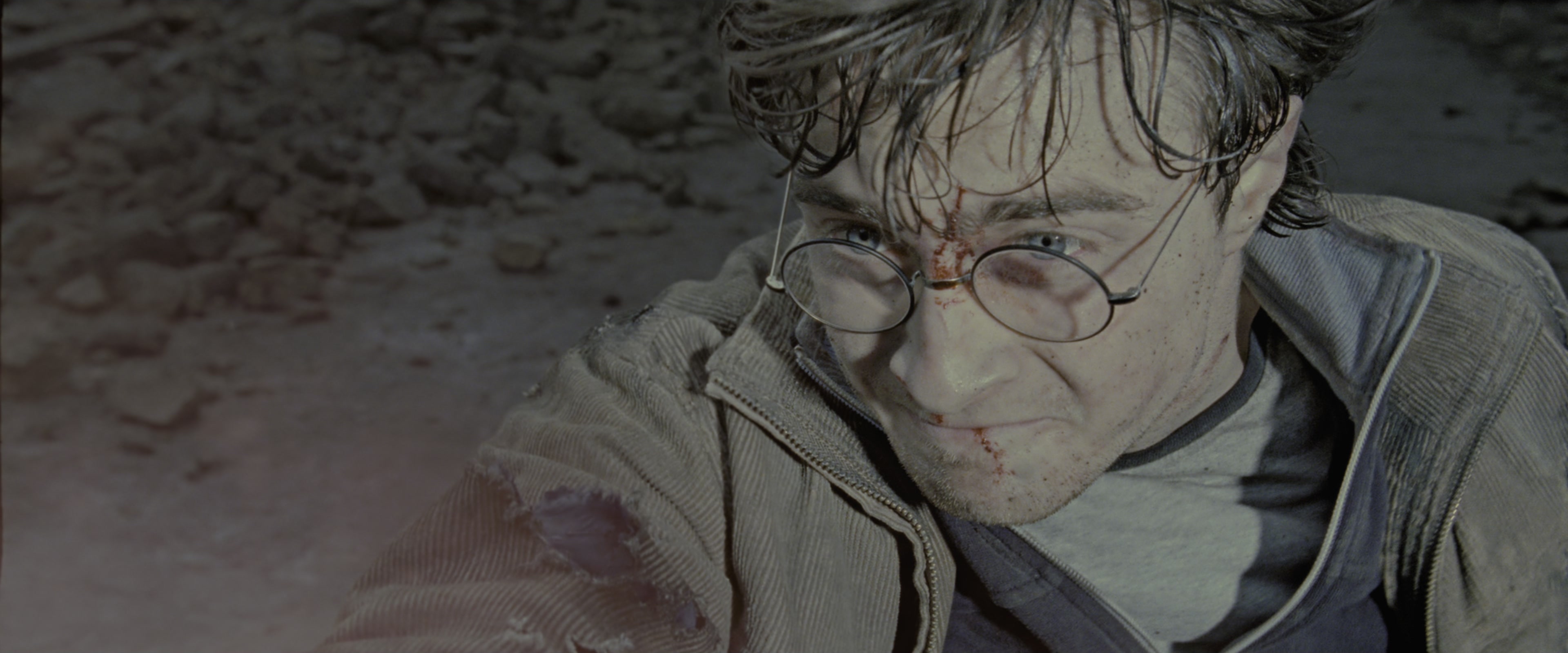 Harry Potter and the Deathly Hallows - Part 2 (2011), wide, 2.40:1 — film still
