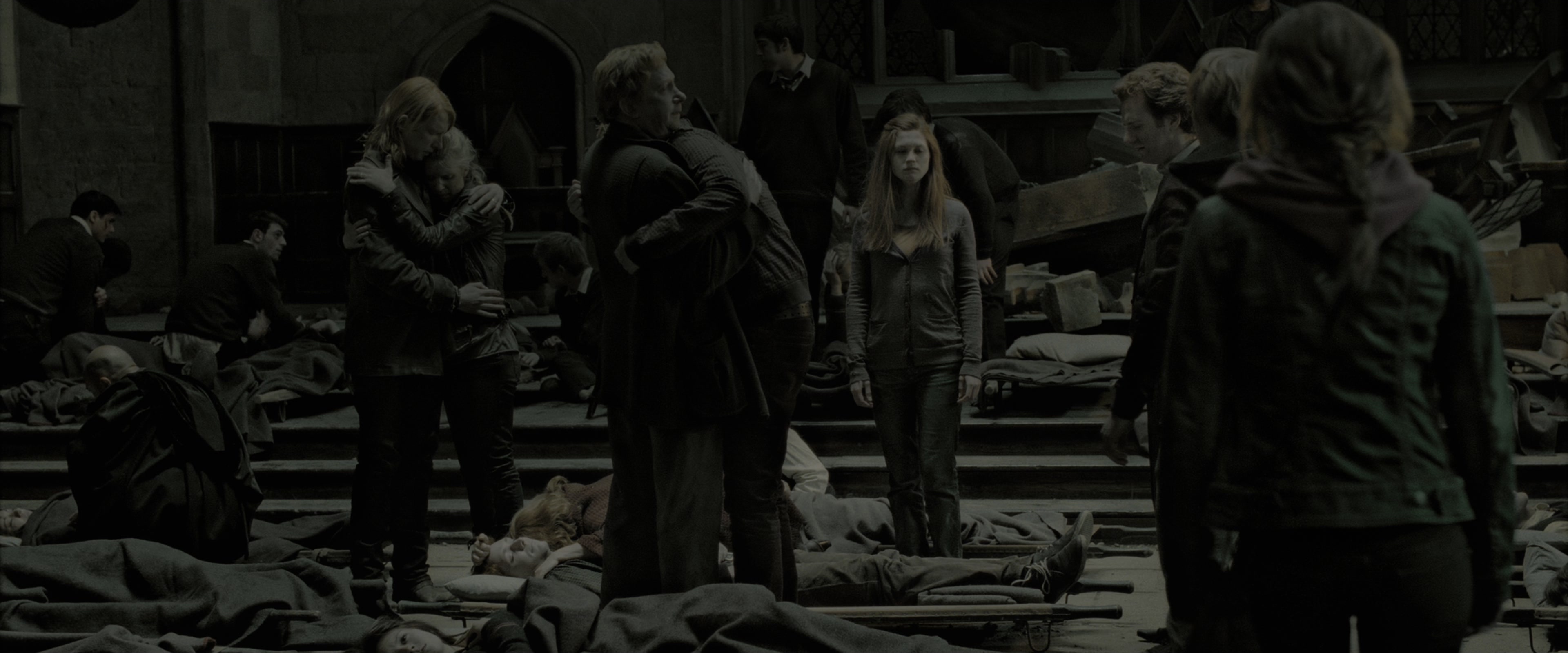 Harry Potter and the Deathly Hallows - Part 2 (2011), wide, 2.40:1 — film still