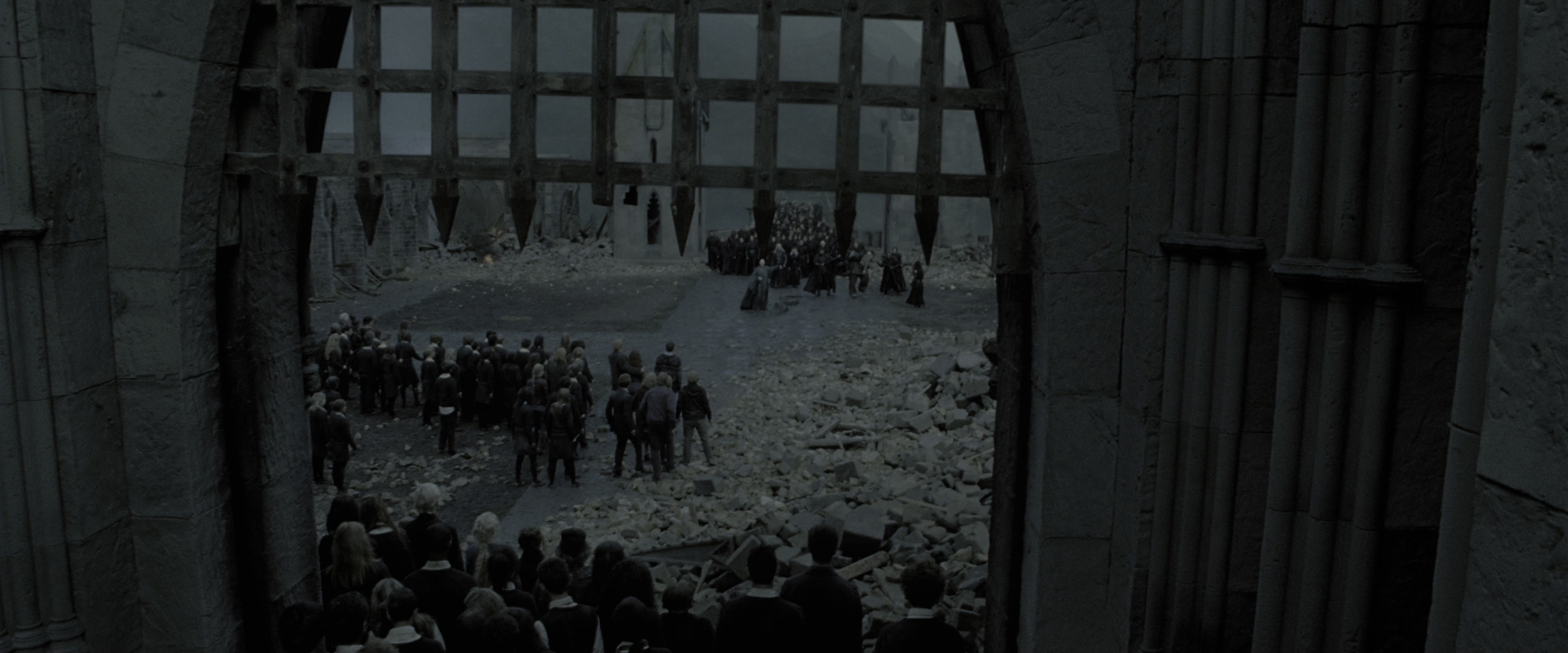 Harry Potter and the Deathly Hallows - Part 2 (2011), wide, 2.40:1 — film still