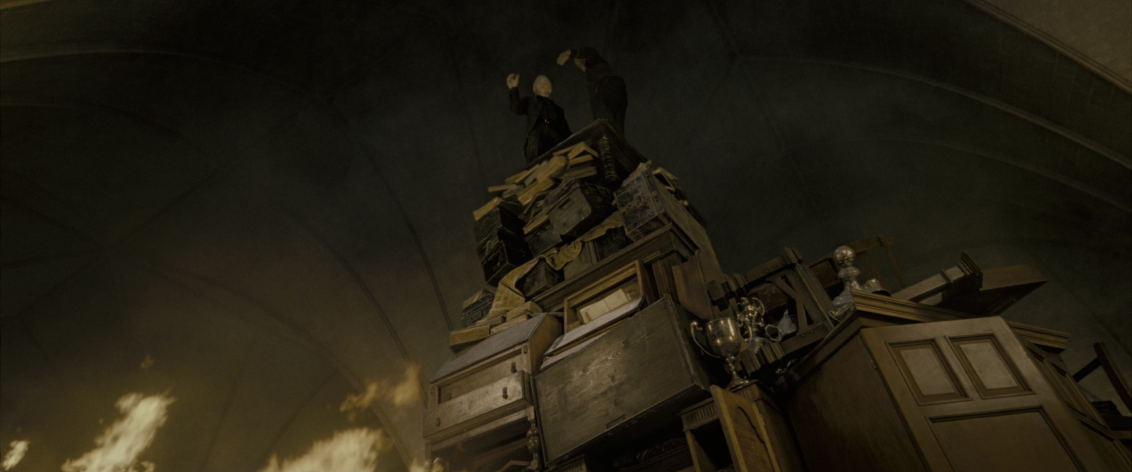 Harry Potter and the Deathly Hallows - Part 2 (2011), wide, 2.40:1 — film still
