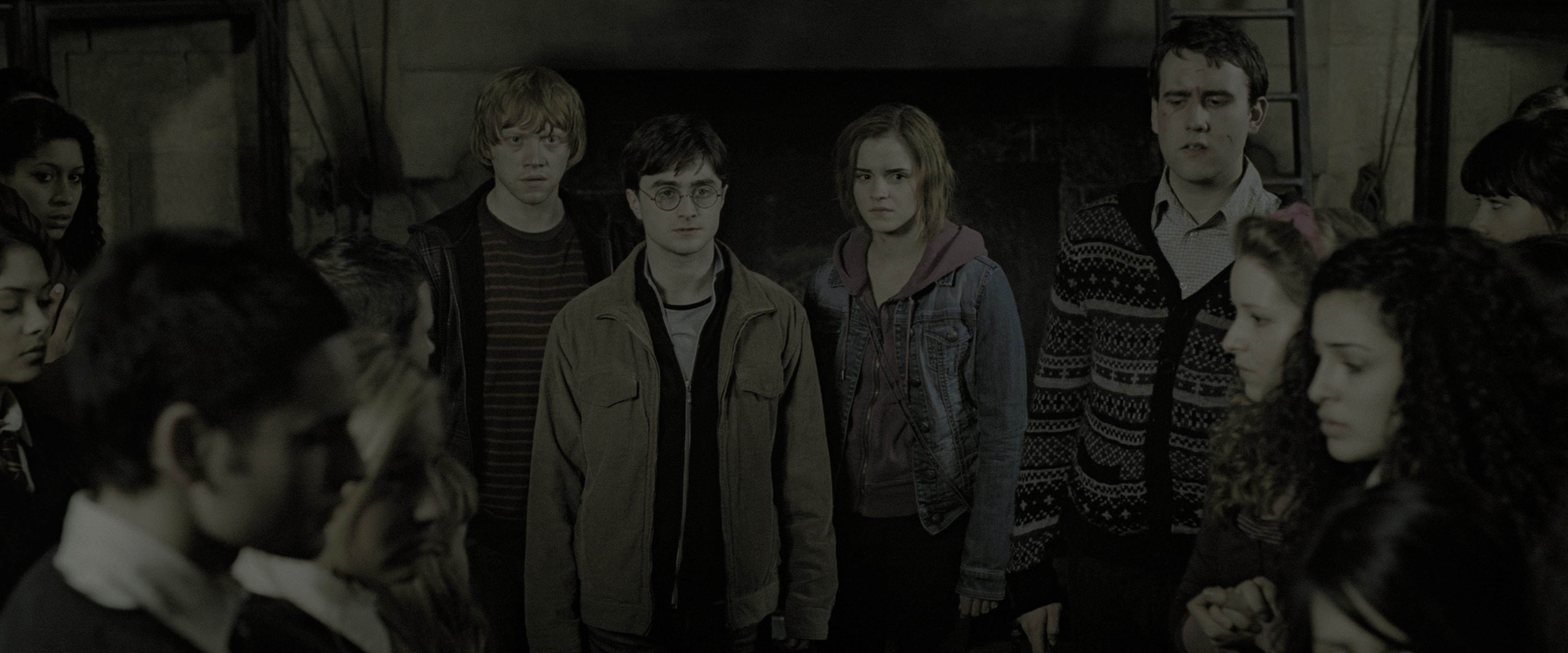 Harry Potter and the Deathly Hallows - Part 2 (2011), wide, 2.40:1 — film still