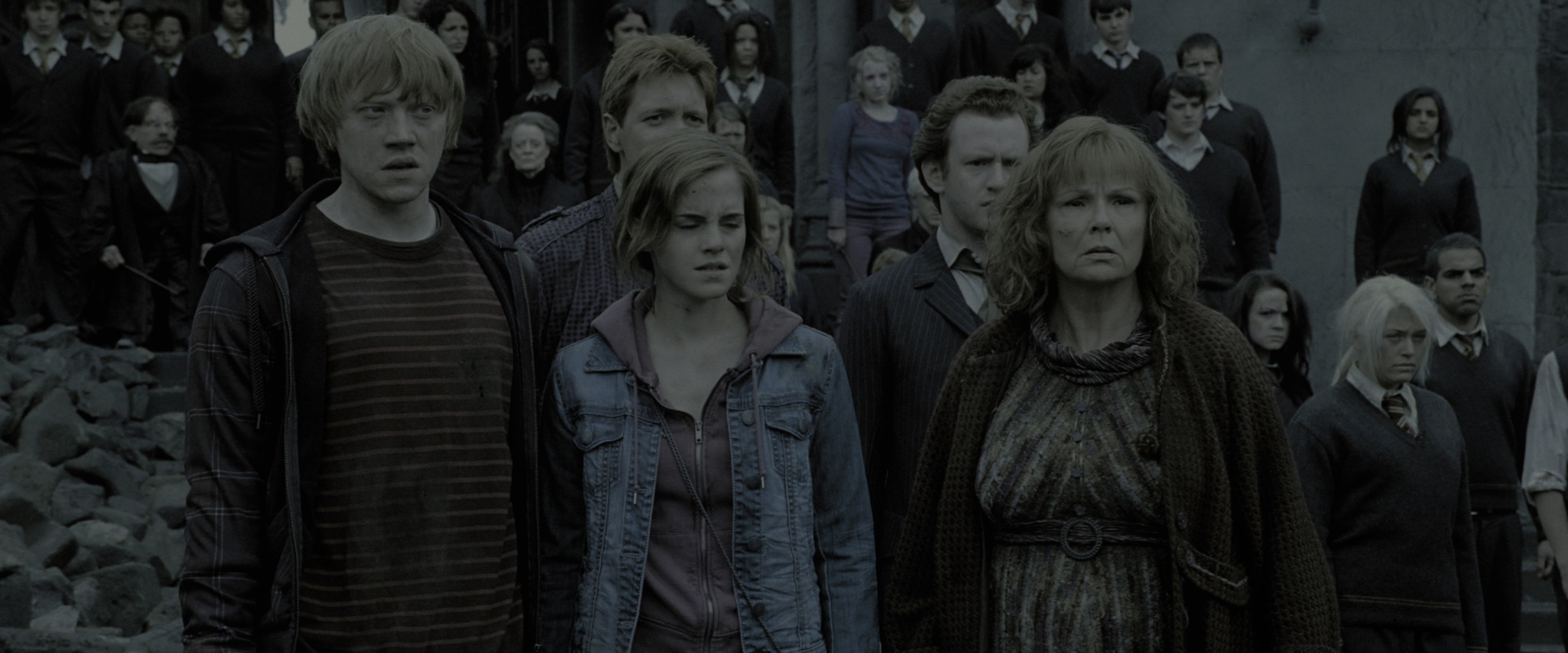 Harry Potter and the Deathly Hallows - Part 2 (2011), wide, 2.40:1 — film still
