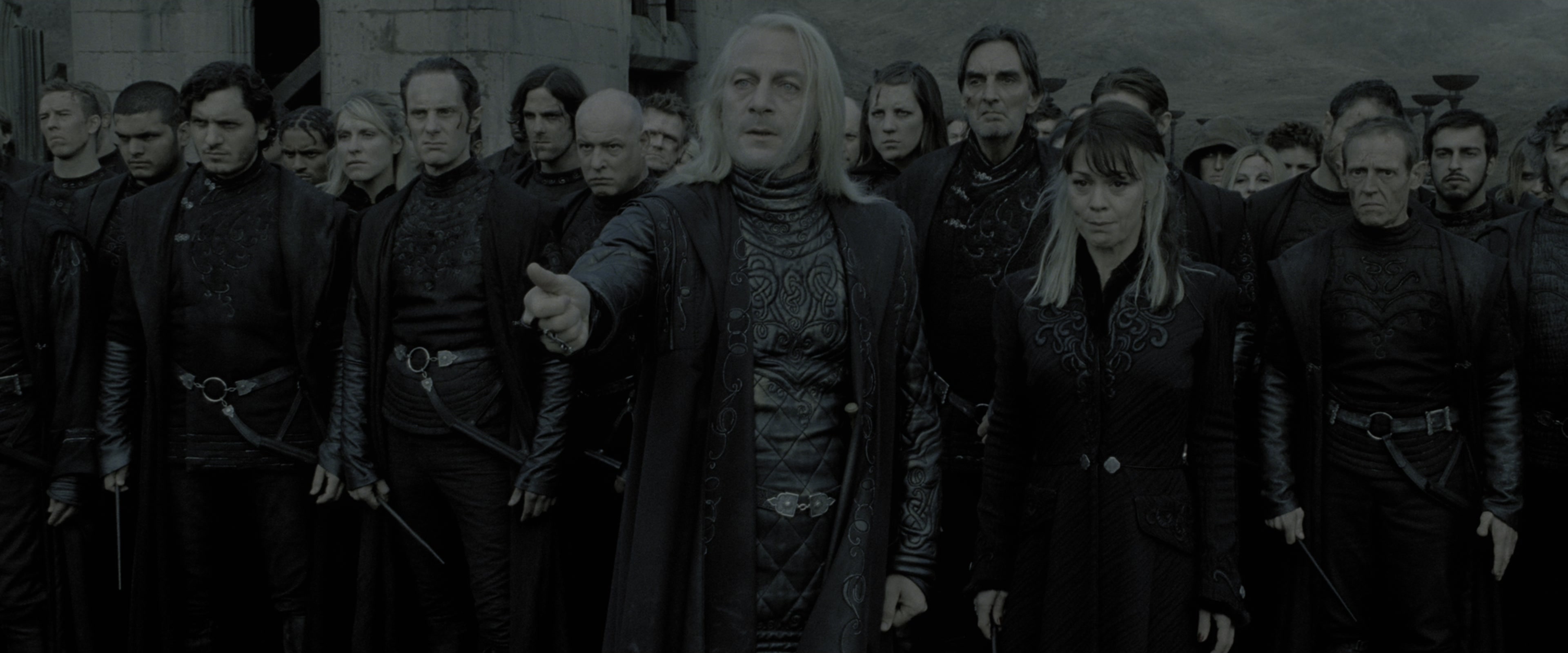 Harry Potter and the Deathly Hallows - Part 2 (2011), wide, 2.40:1 — film still