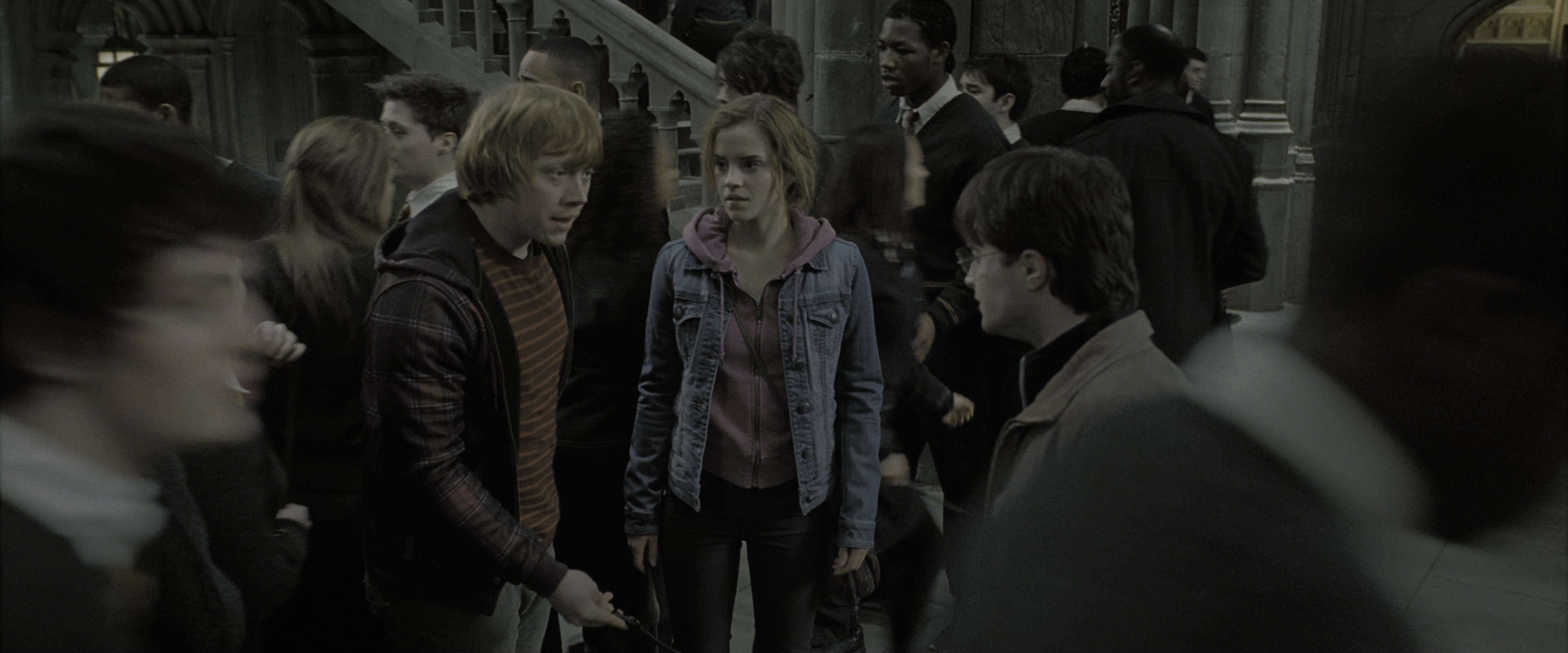 Harry Potter and the Deathly Hallows - Part 2 (2011), wide, 2.40:1 — film still