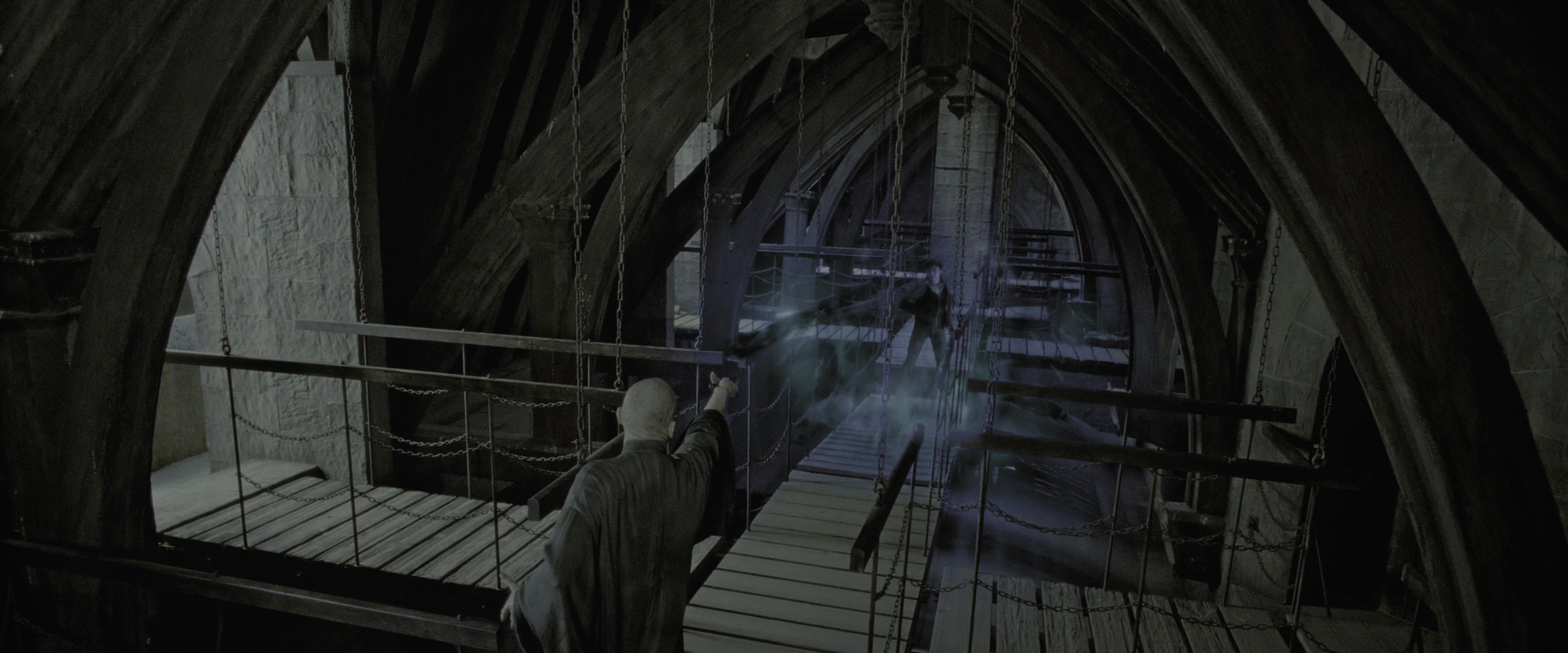 Harry Potter and the Deathly Hallows - Part 2 (2011), wide, 2.40:1 — film still