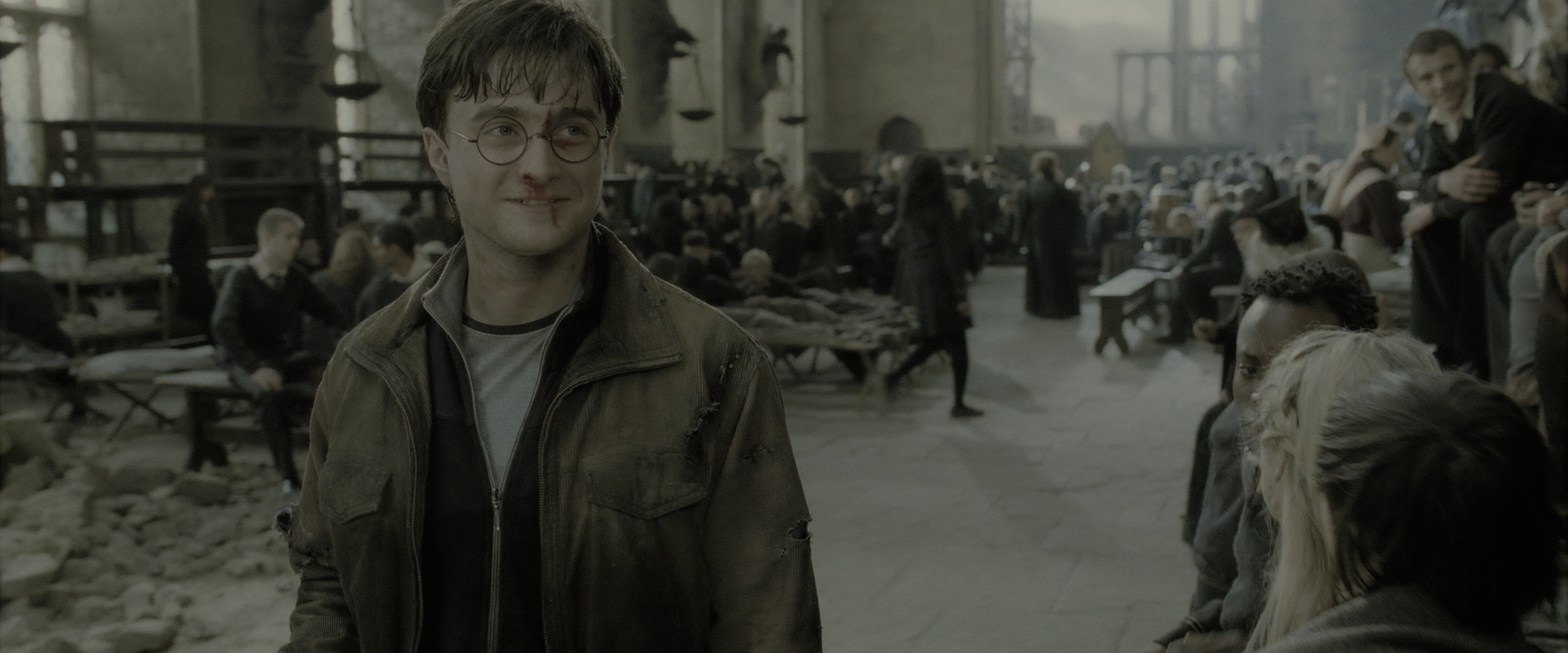 Harry Potter and the Deathly Hallows - Part 2 (2011), wide, 2.40:1 — film still