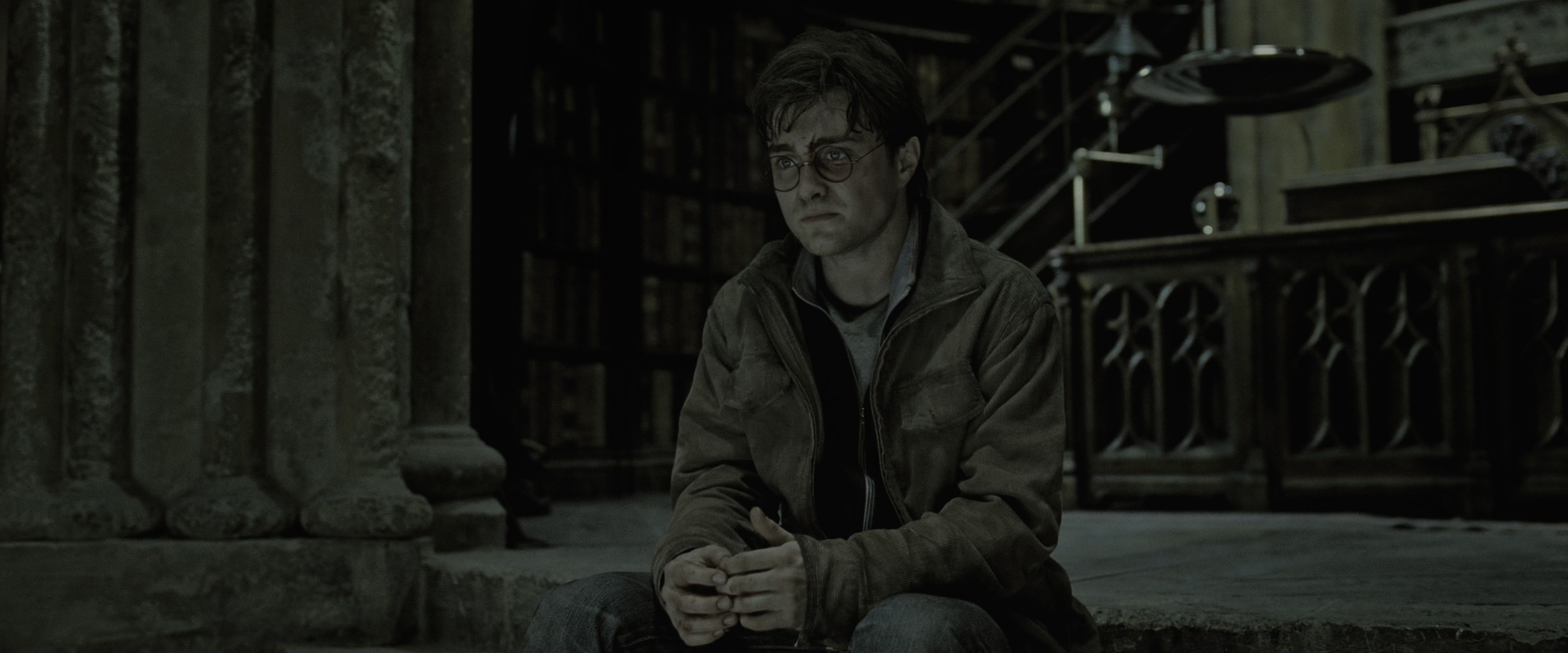 Harry Potter and the Deathly Hallows - Part 2 (2011), wide, 2.40:1 — film still