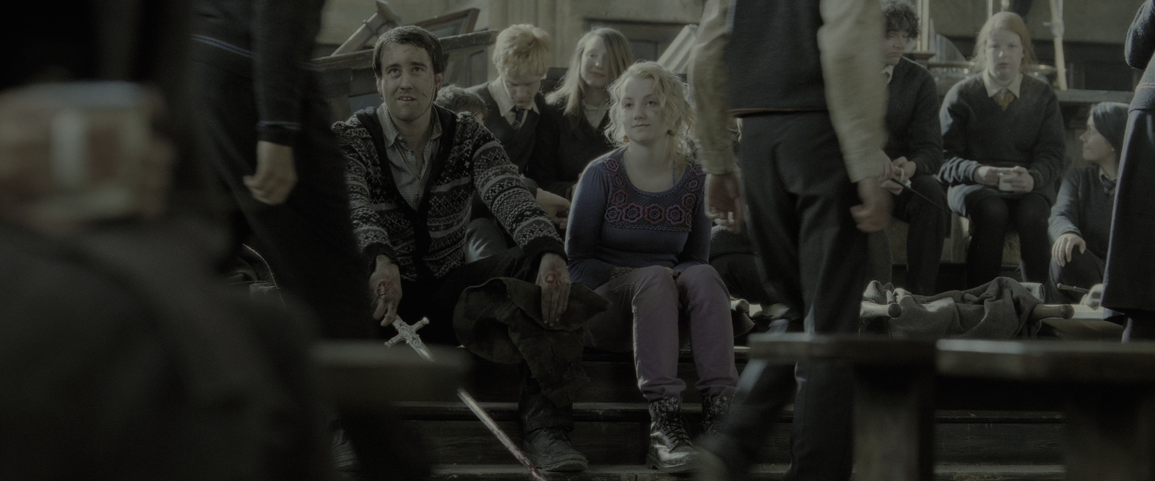 Harry Potter and the Deathly Hallows - Part 2 (2011), wide, 2.40:1 — film still