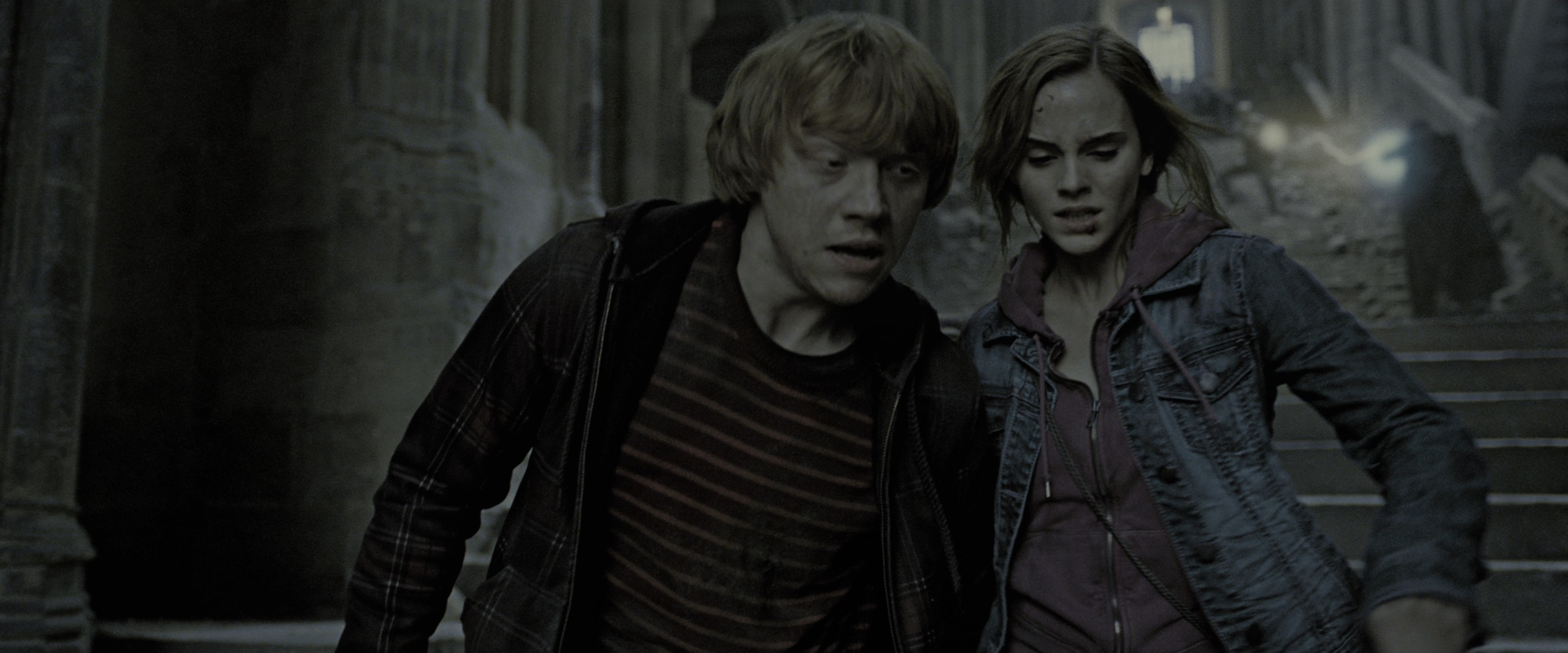Harry Potter and the Deathly Hallows - Part 2 (2011), wide, 2.40:1 — film still
