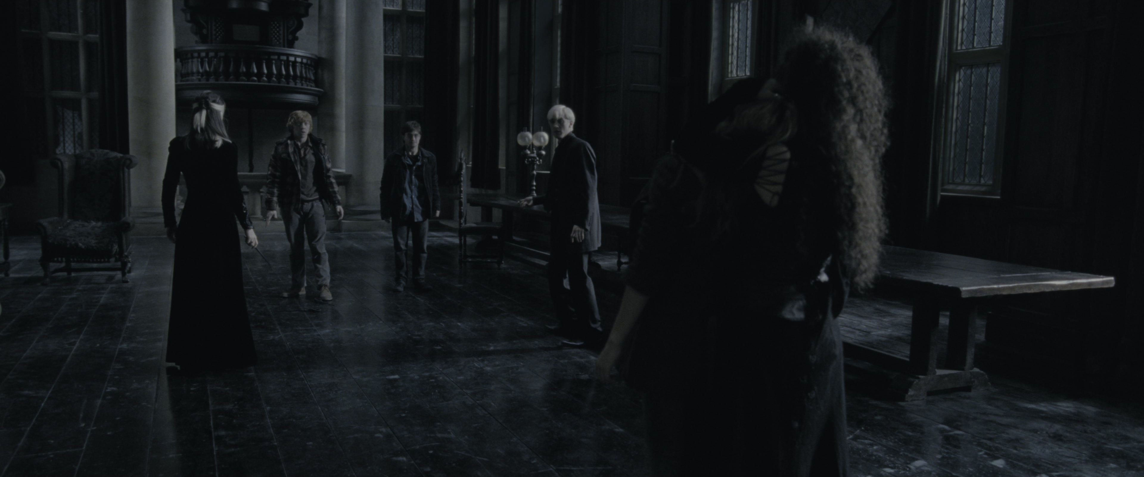 Harry Potter and the Deathly Hallows - Part 1 (2010), wide, 2.40:1 — film still