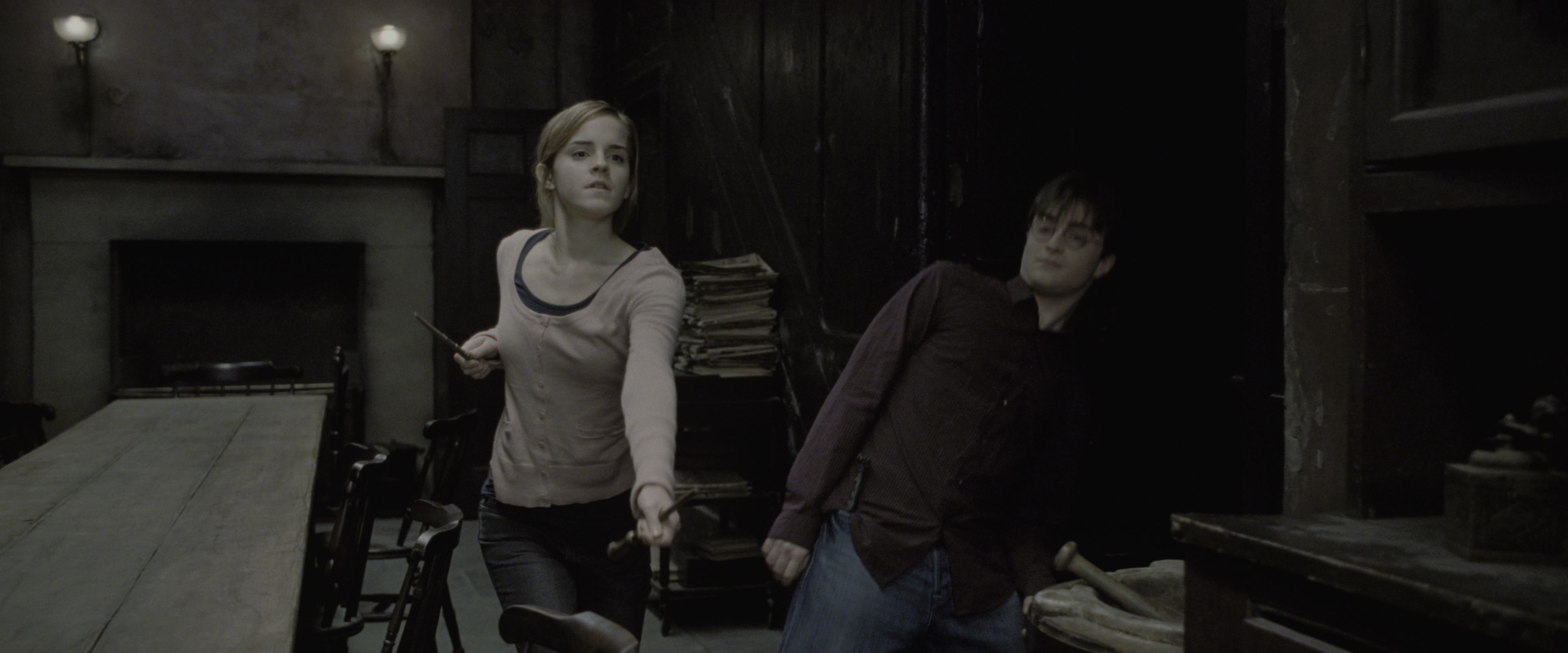 Harry Potter and the Deathly Hallows - Part 1 (2010), wide, 2.40:1 — film still