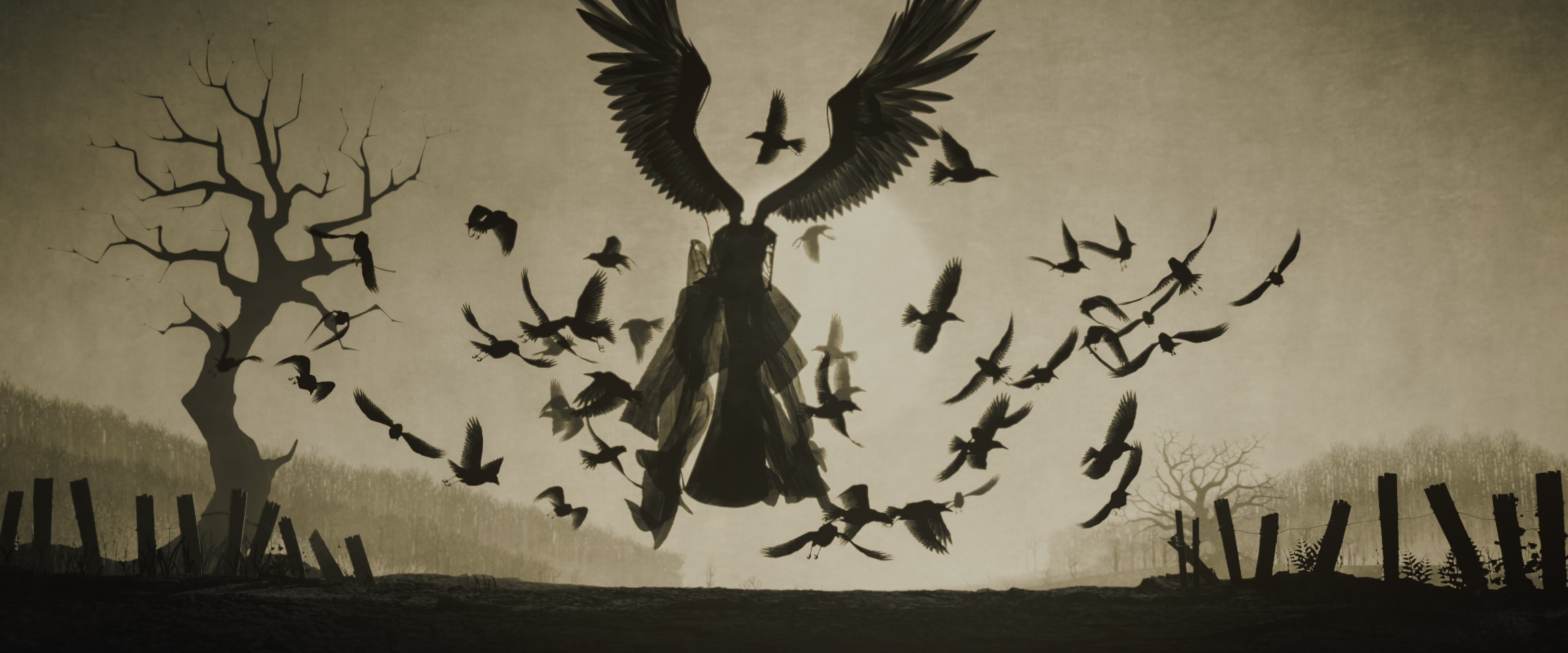 Harry Potter and the Deathly Hallows - Part 1 (2010), wide, 2.40:1 — film still