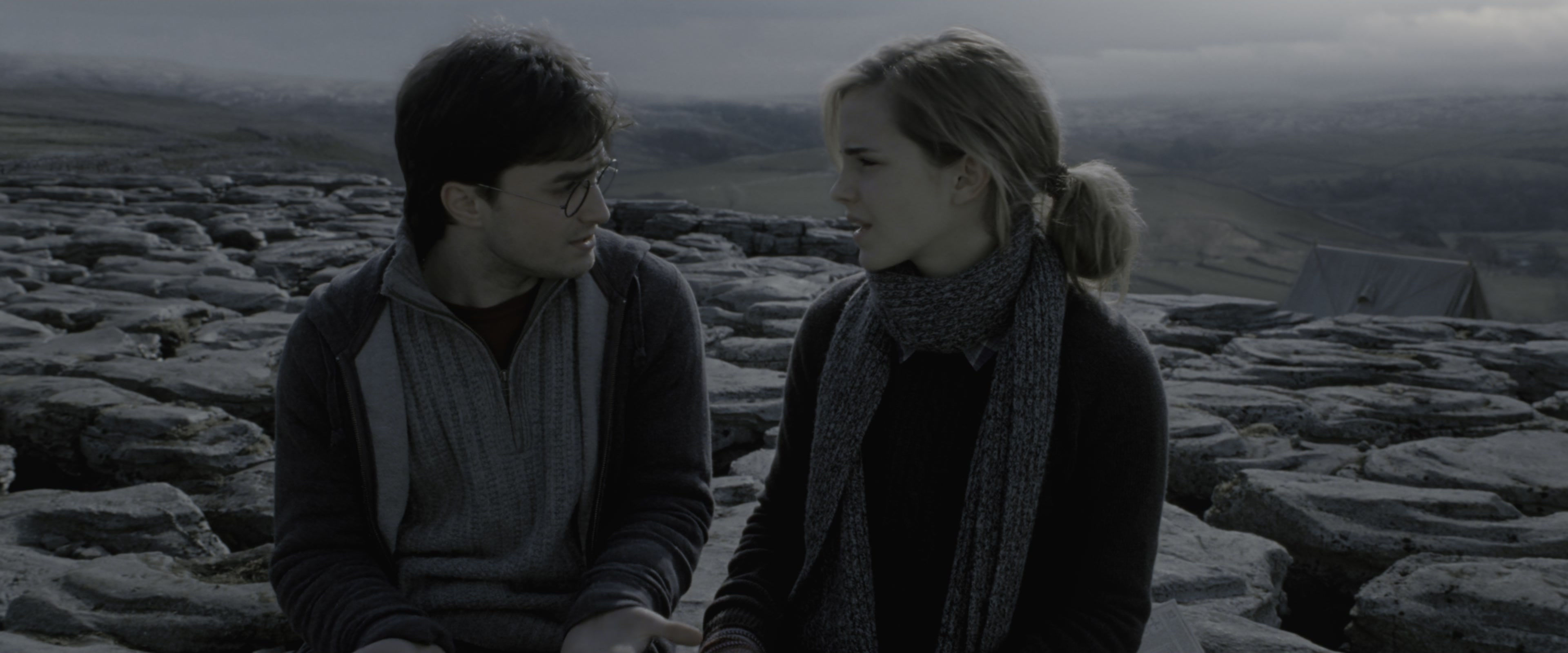 Harry Potter and the Deathly Hallows - Part 1 (2010), wide, 2.40:1 — film still