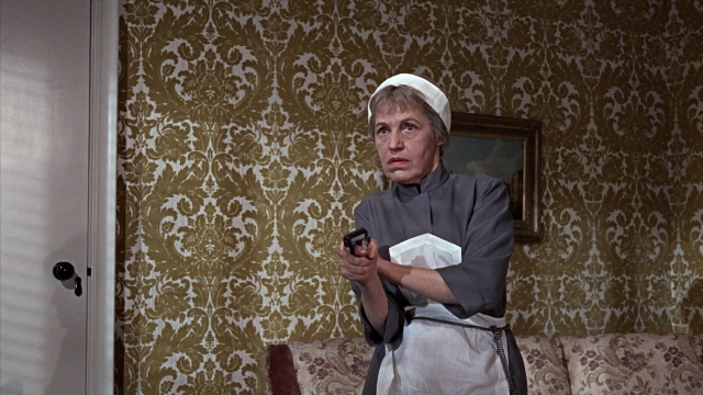 Wide shot frame from From Russia with Love — people, action, uniform