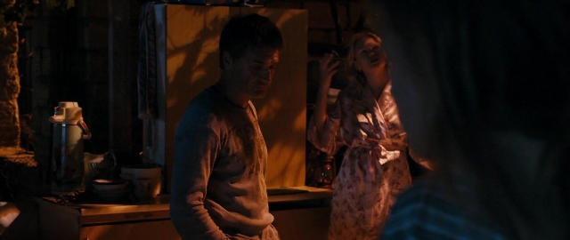 Wide shot frame from Kak menya zovut — standing, room, kitchen
