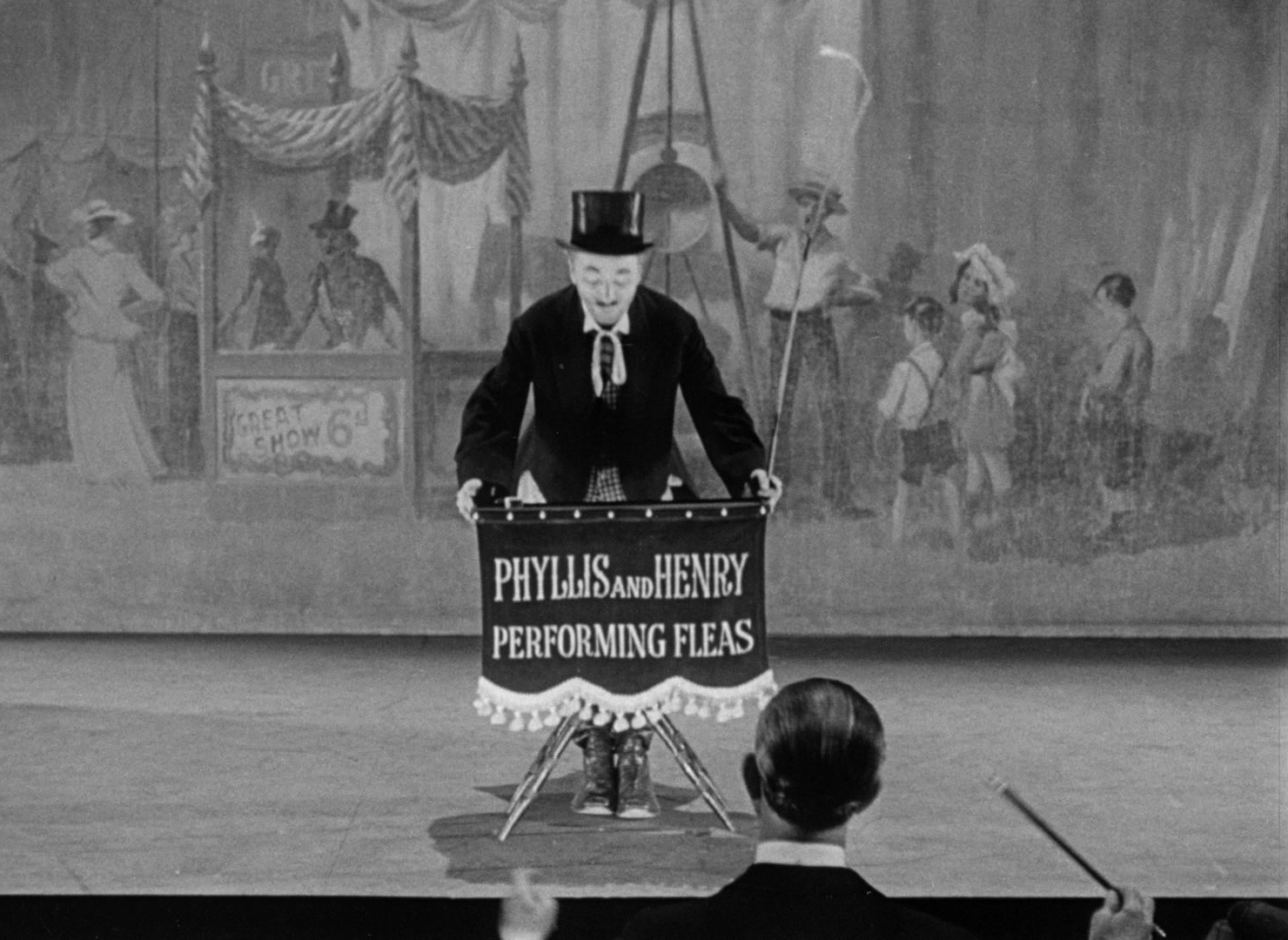 Limelight (1952), wide, 1.37:1 — film still