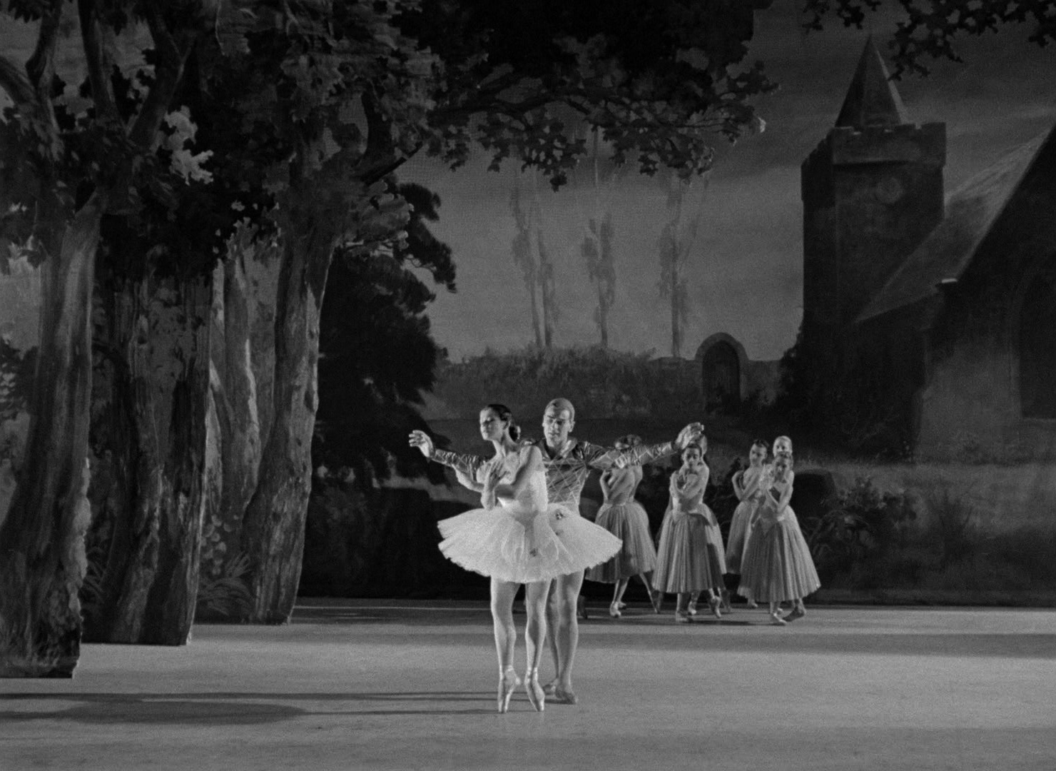 Limelight (1952), wide, 1.37:1 — film still