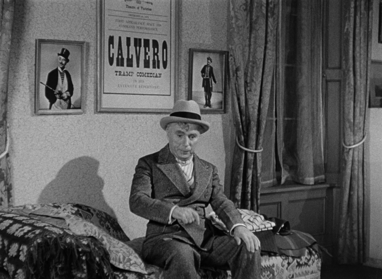 Limelight (1952), wide, 1.37:1 — film still