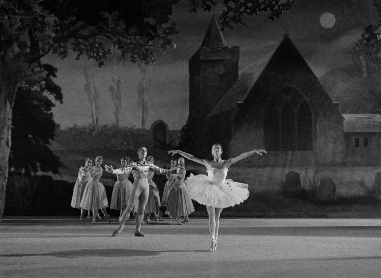 Limelight (1952), wide, 1.37:1 — film still