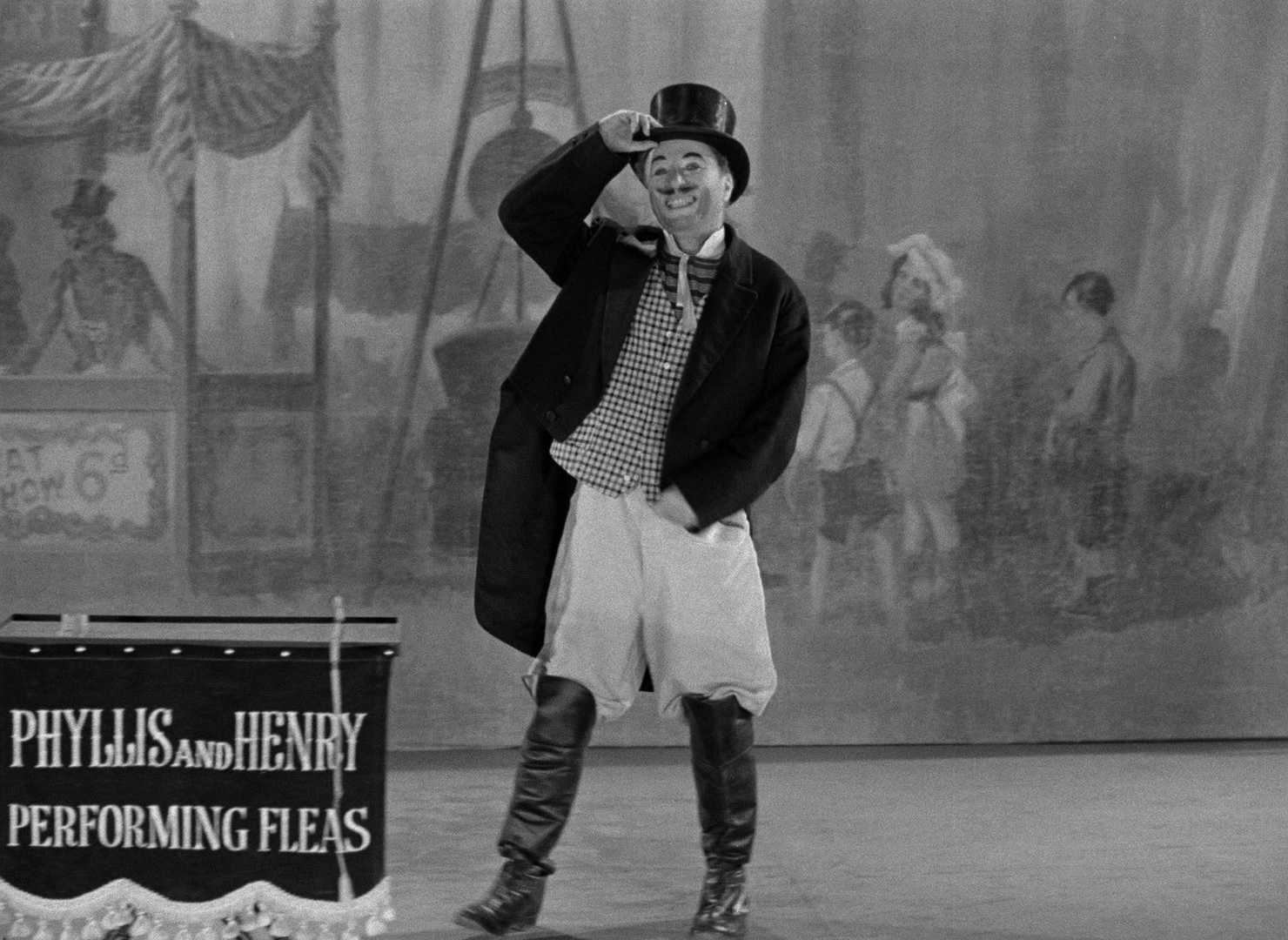 Limelight (1952), wide, 1.37:1 — film still