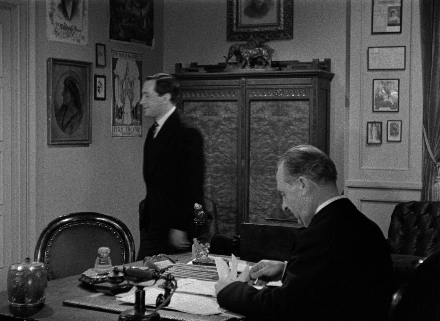 Limelight (1952), wide, 1.37:1 — film still